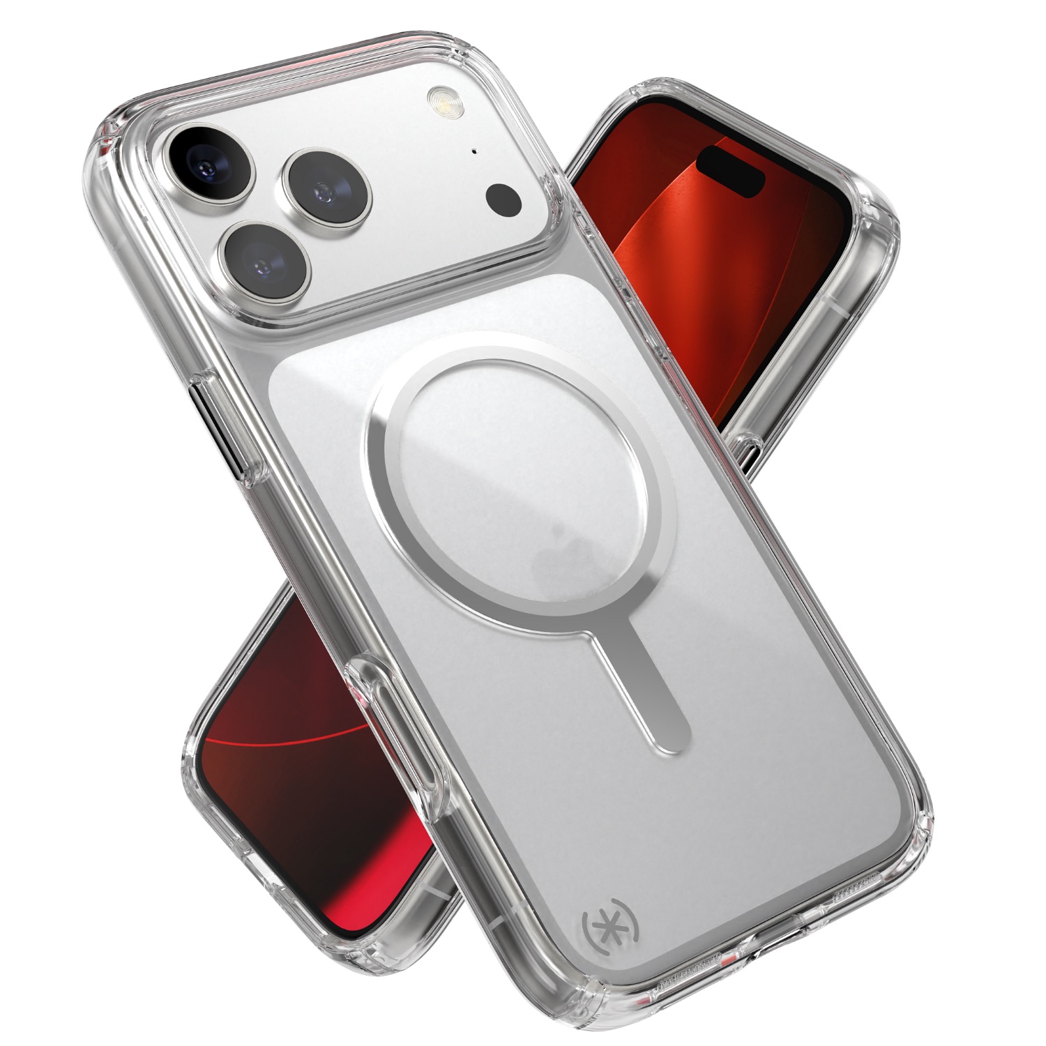 Speck Presidio Perfect Clear MagSafe Case - Apple iPhone 17 Pro Max - Clear - Image 52