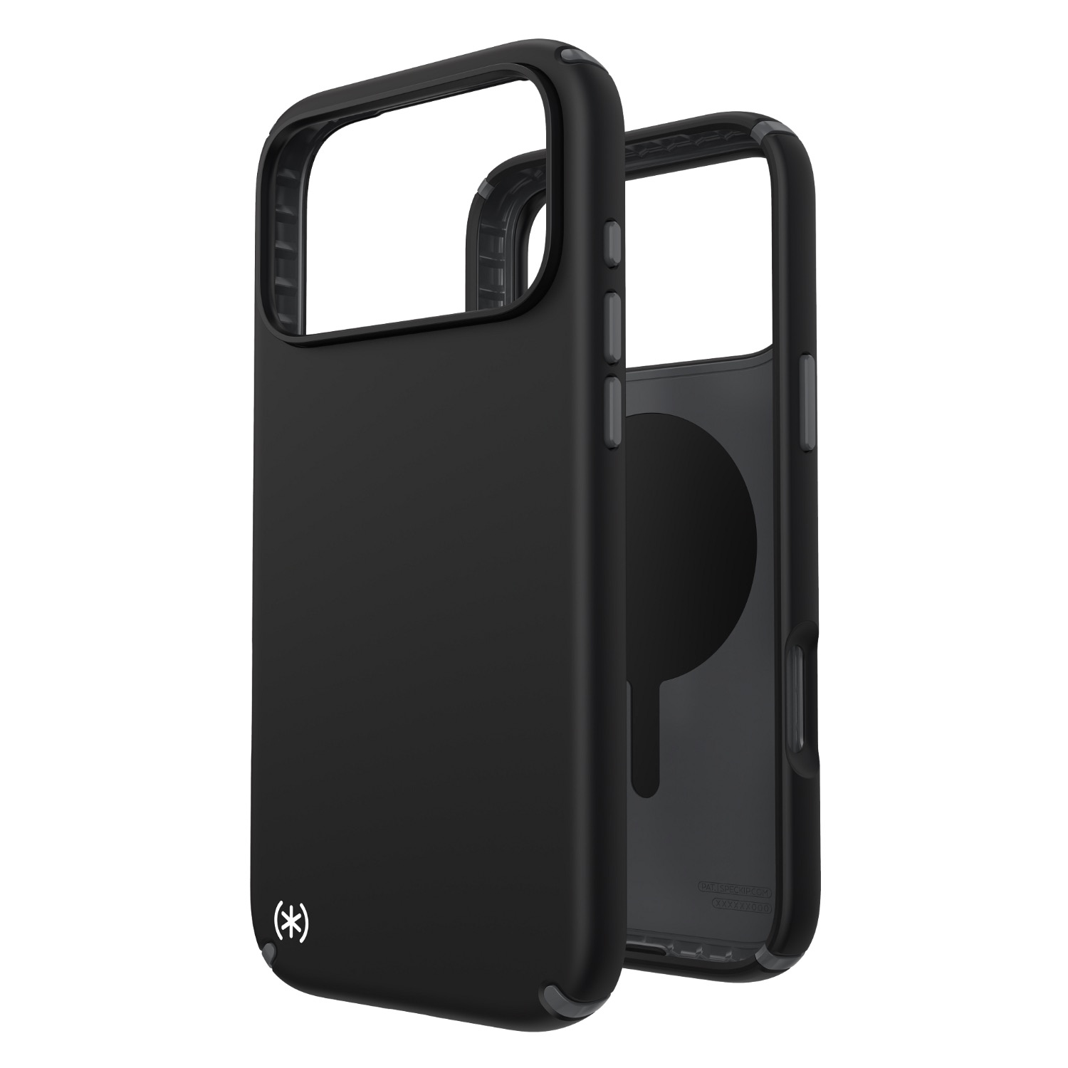 Speck Presidio2 Pro MagSafe Case - Apple iPhone 17 Pro Max - Black & Slate Grey - Image 58