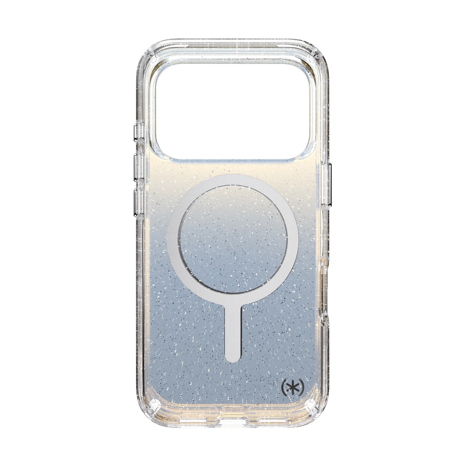 Speck Presidio Lux MagSafe Case - Apple iPhone 17 Pro - Silver Glitter - Image 45