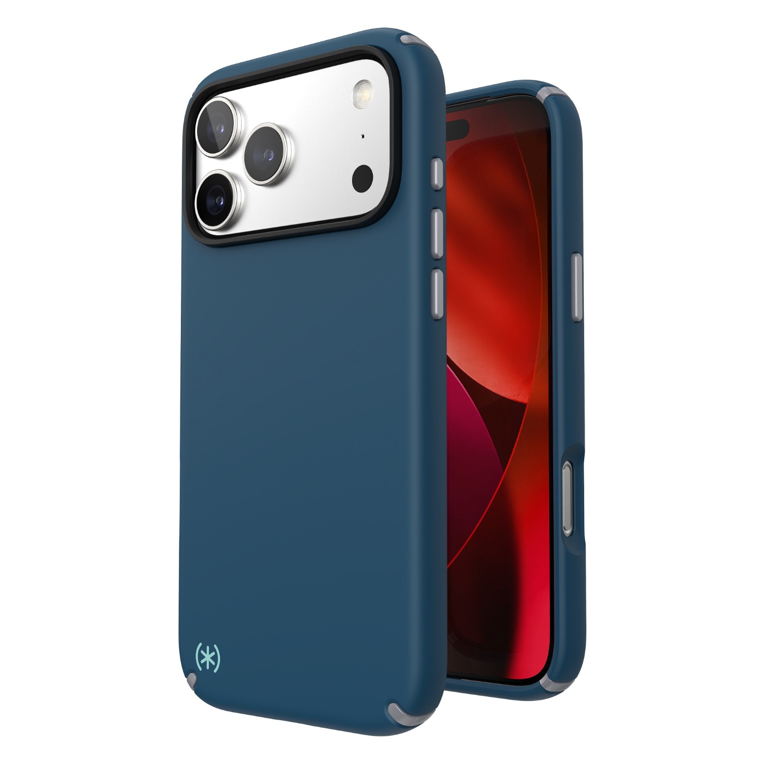 Speck Presidio2 Pro MagSafe Case - Apple iPhone 17 Pro Max - Blue & Silver - Image 62