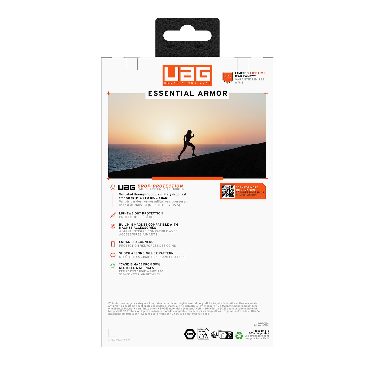 UAG Essential Armor Magnetic Case - Samsung Galaxy S26 Ultra - Black - Image 44