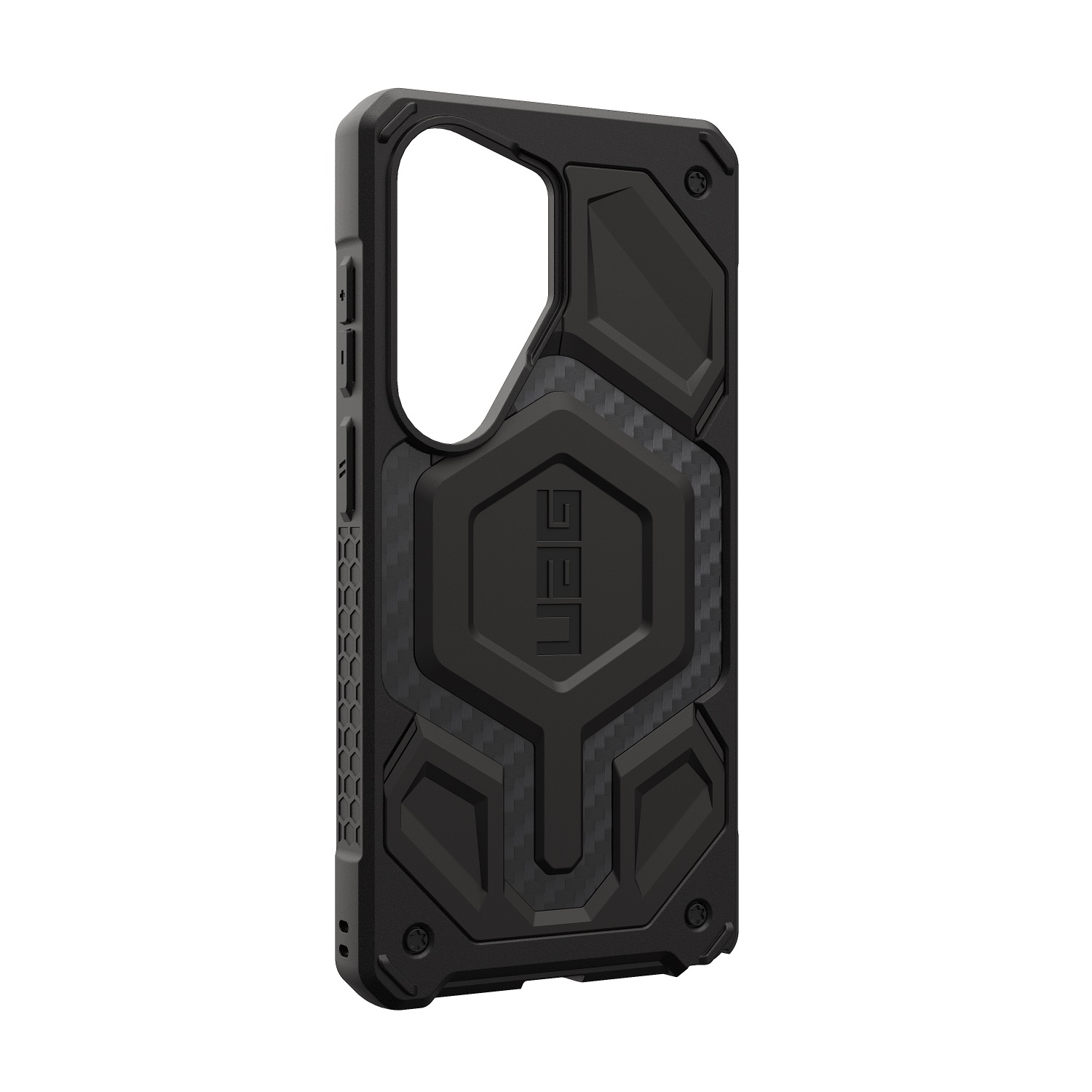 UAG Monarch Pro Magnetic Case - Samsung Galaxy S26 Ultra - Carbon Fibre - Image 36