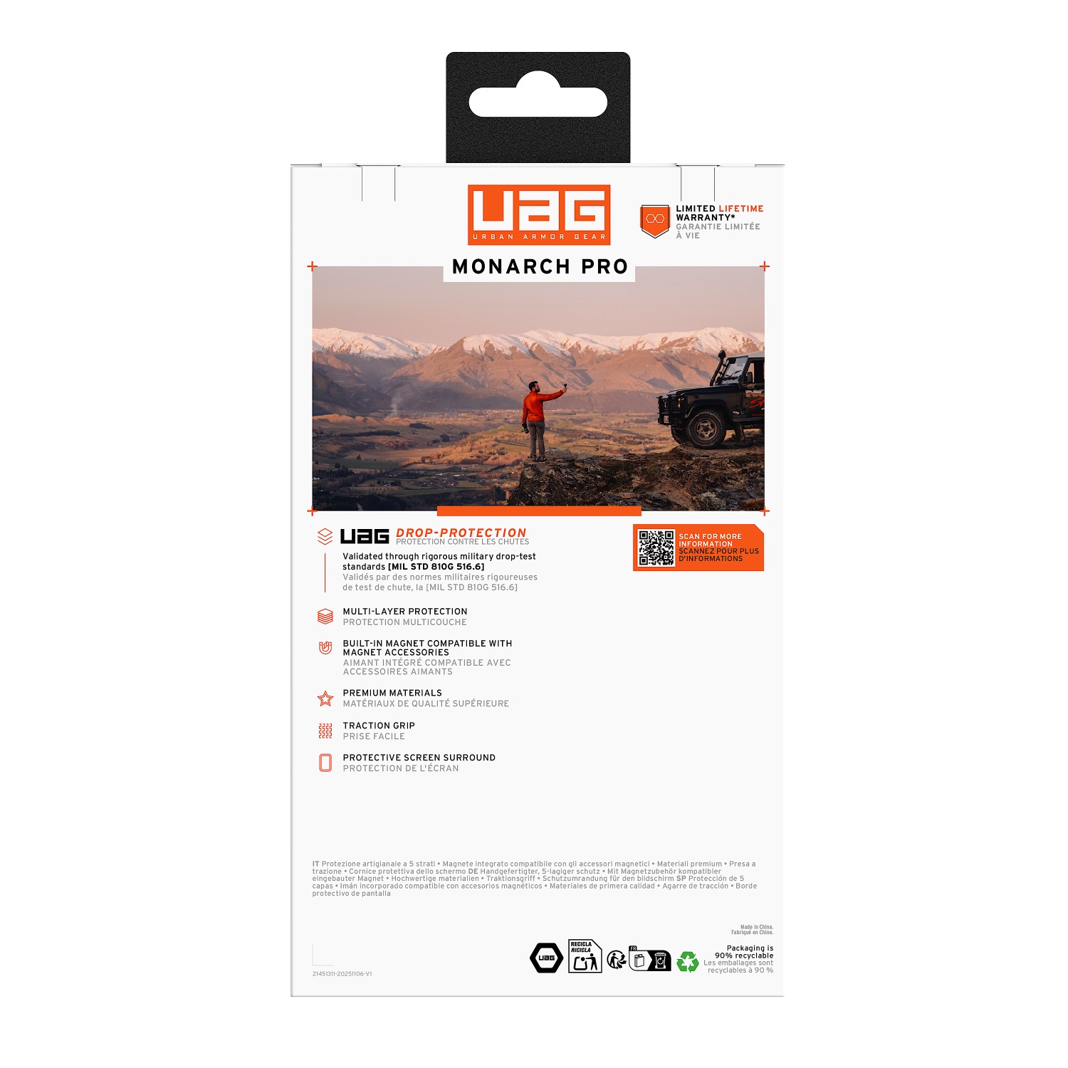 UAG Monarch Pro Magnetic Case - Samsung Galaxy S26 Ultra - Carbon Fibre - Image 33