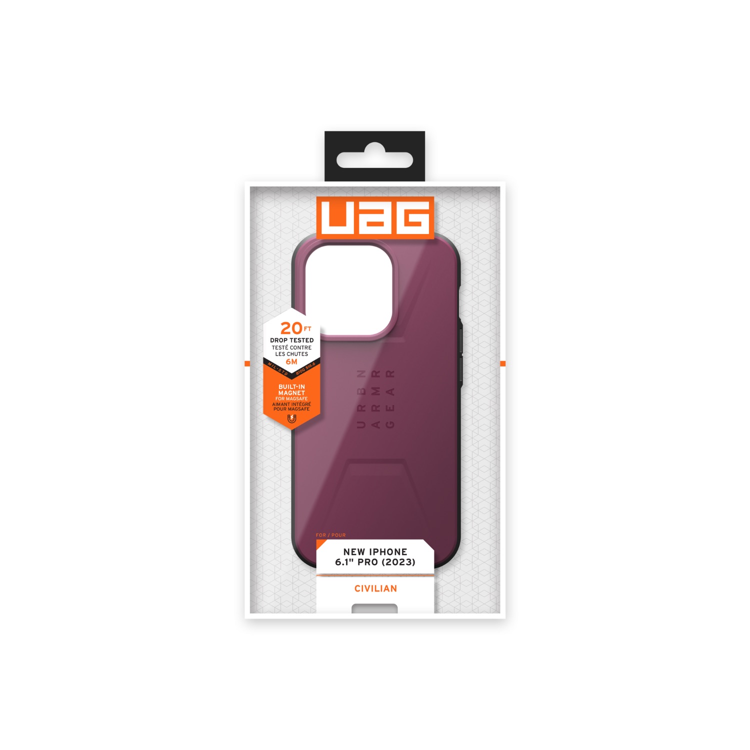 UAG Civilian MagSafe Case - Apple iPhone 15 Pro - Image 32