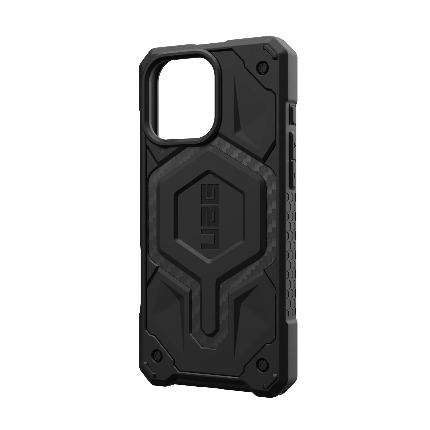 UAG Monarch Case - Apple iPhone 16 Pro Max - Carbon Fibre - Image 36
