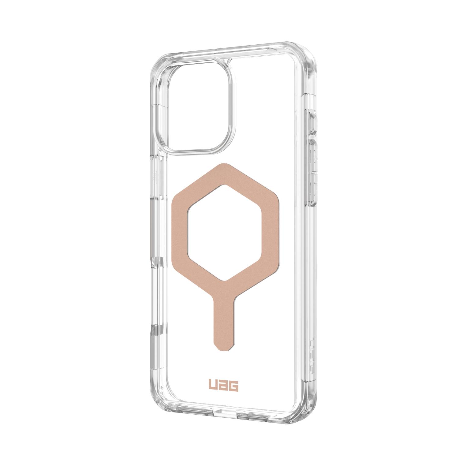 UAG Plyo Magsafe Case - Apple iPhone 16 Pro Max - Ice & Rose Gold - Image 56