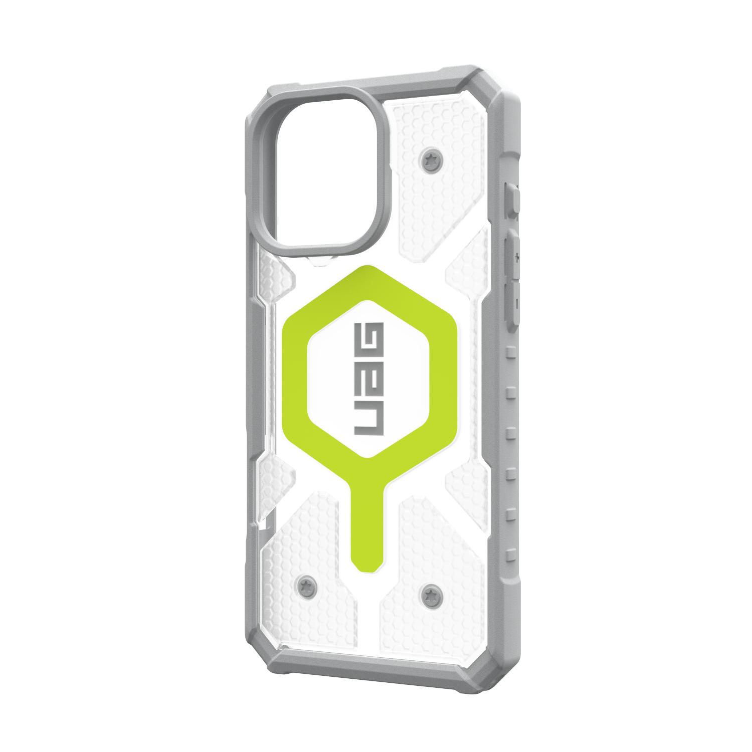 UAG Pathfinder Clear Magsafe Case - Apple iPhone 16 Pro Max - Neon - Image 36