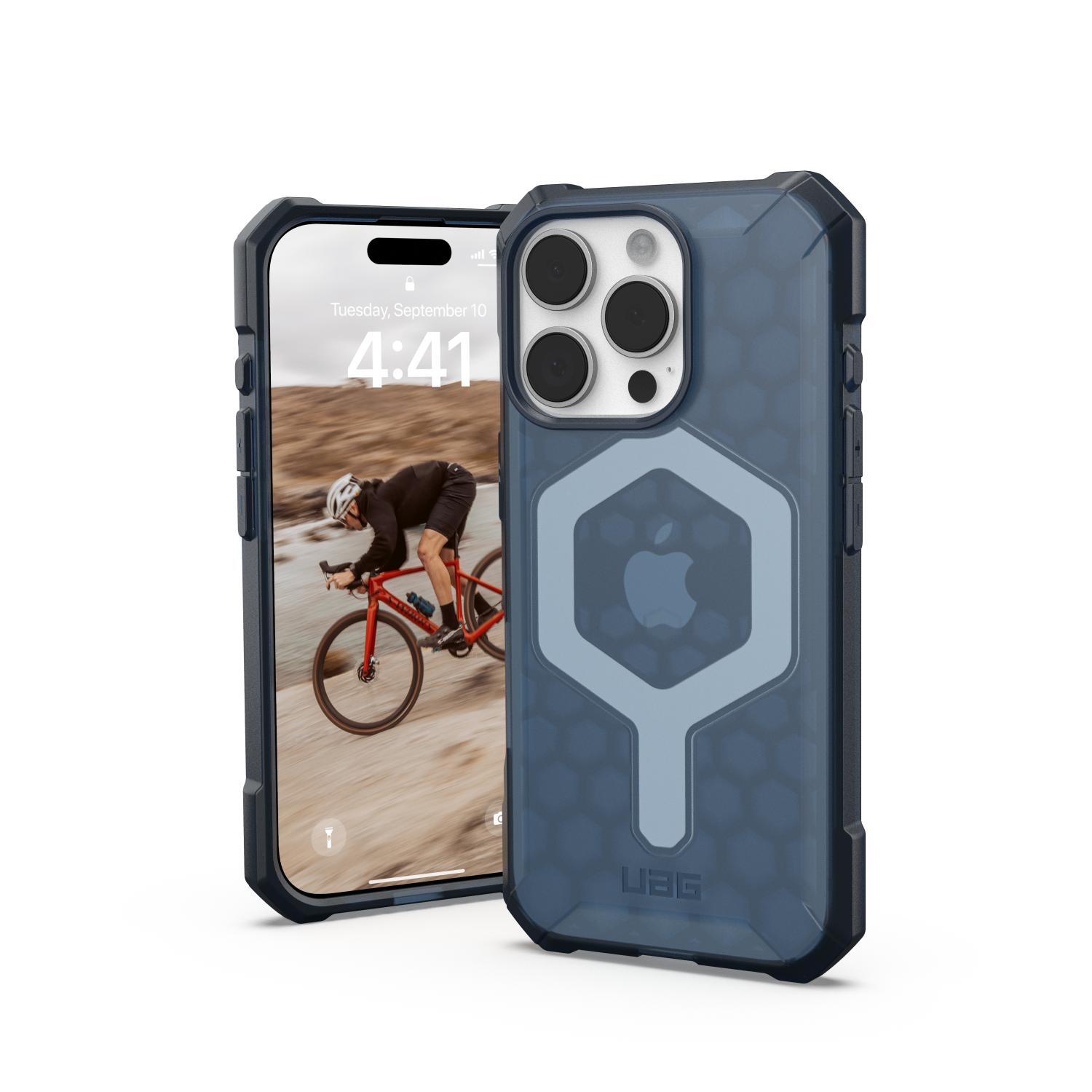UAG Essential Armor Magsafe Case - Apple iPhone 16 Pro - Cloud Blue - Image 32