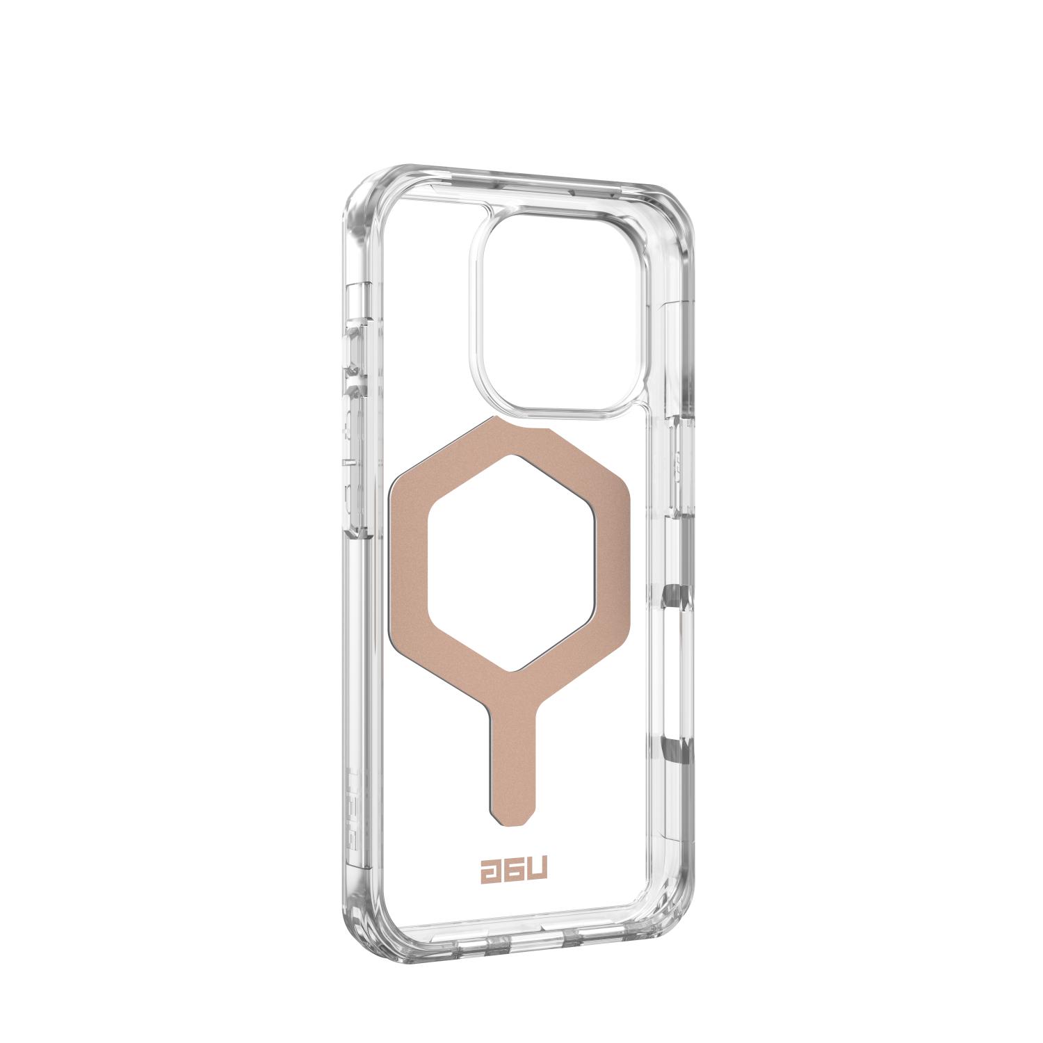 UAG Plyo Magsafe Case - Apple iPhone 16 Pro - Ice & Rose Gold - Image 28