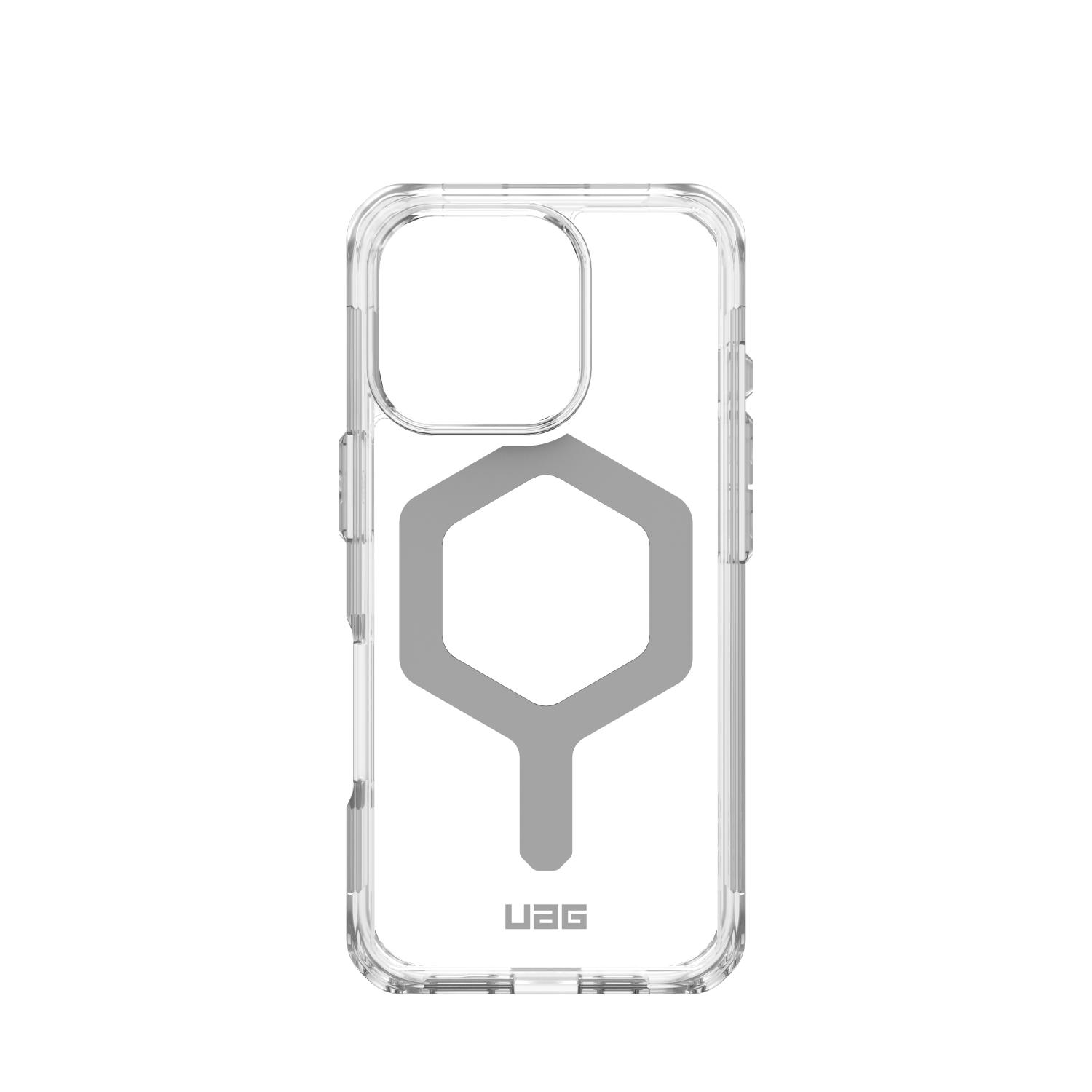 UAG Plyo Magsafe Case - Apple iPhone 16 Pro - Ice & Silver - Image 27