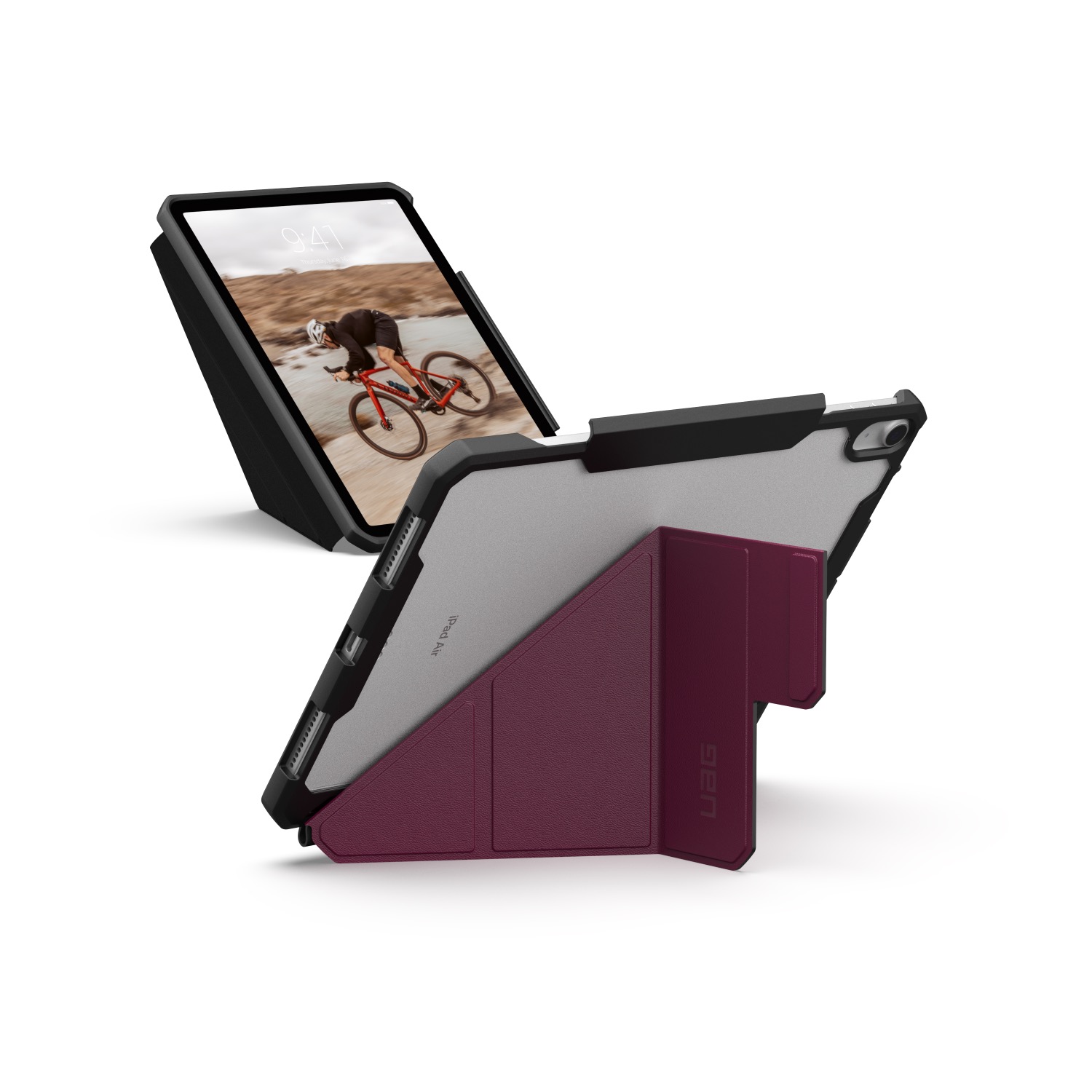 UAG Essential Armor Tablet Case - Apple iPad Air 11 (2025-2024) - Bordeaux - Image 73