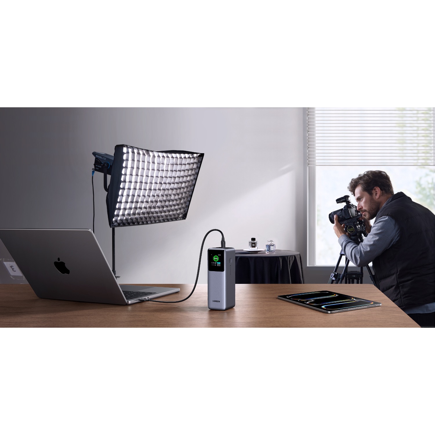 UGREEN Fast Charging Power Bank 25000mAh 200W - Grey - Image 129