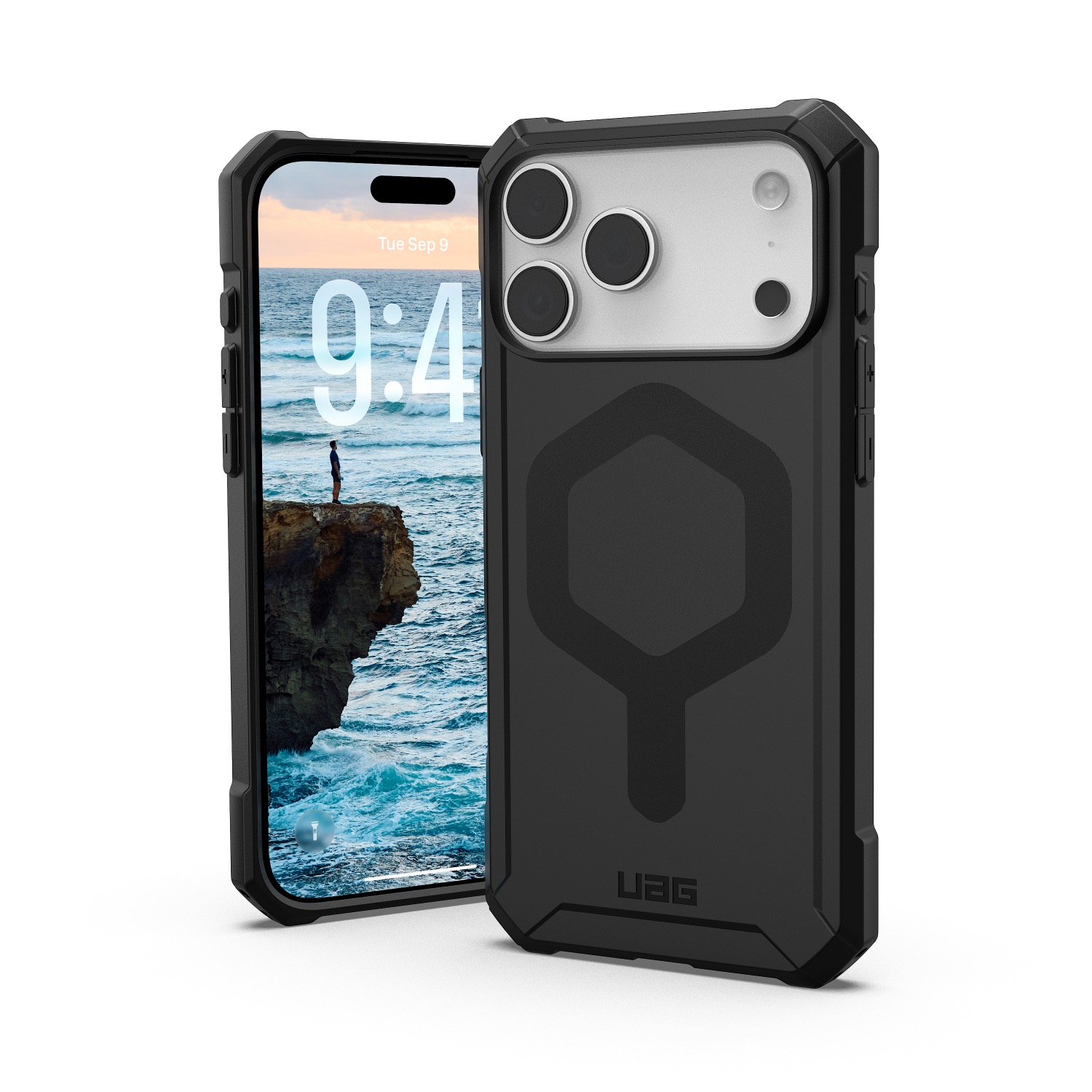 UAG Essential Armor Magsafe Case - Apple iPhone 17 Pro Max - Black - Image 164