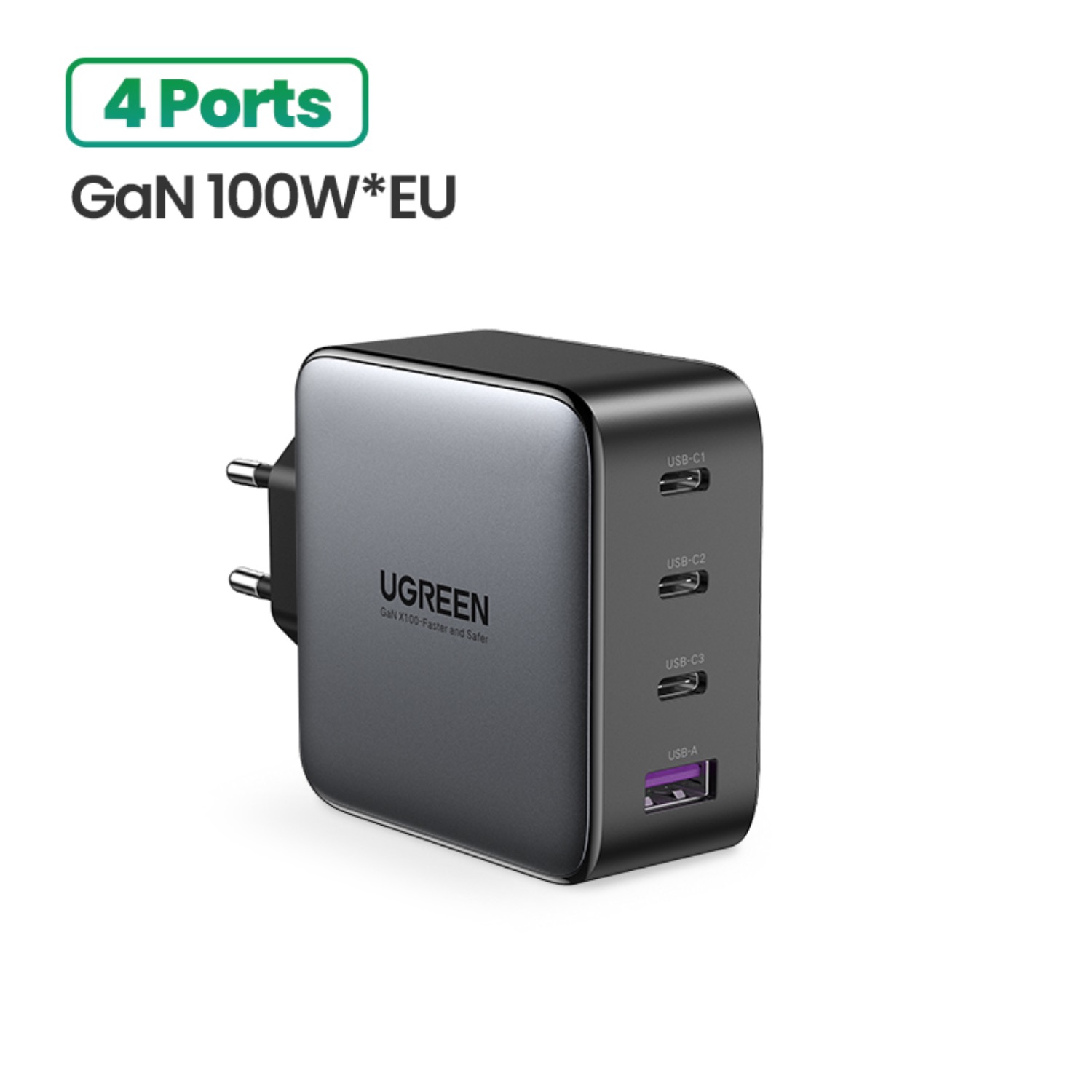 UGREEN 4 Port GaN PD Home Charger - 100W - Image 31
