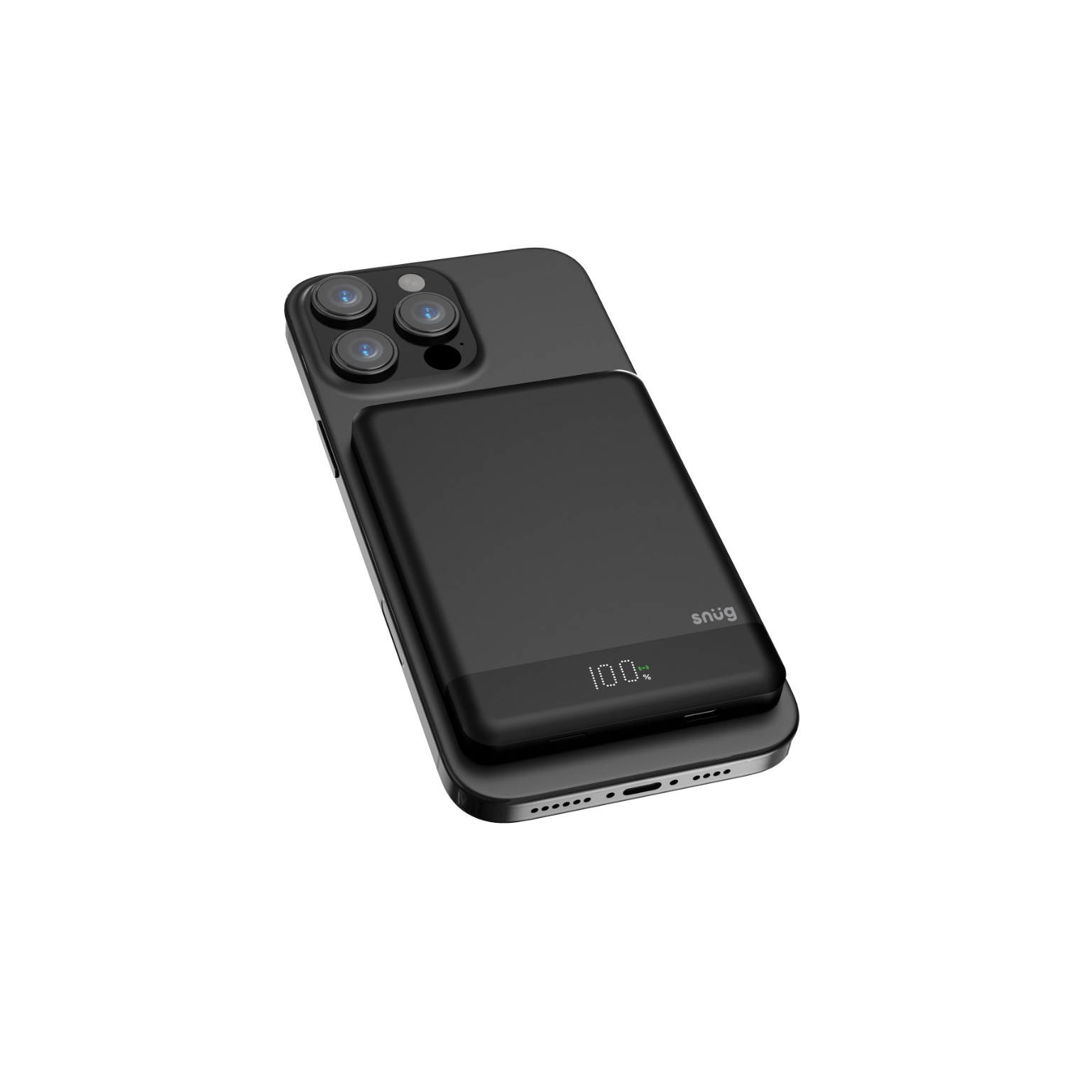 Snug Magnetic Powerbank - 5000mAh - Black - Image 108