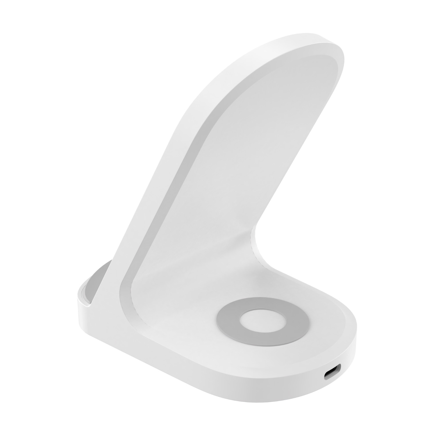 Snug Wireless 2-In-1 Stand Charger 15W - White - Image 89