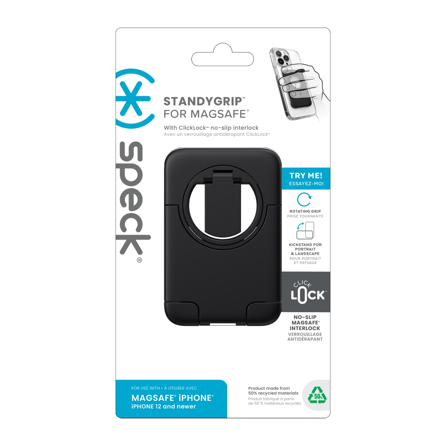 Speck MagSafe StandyGrip - Black - Image 63