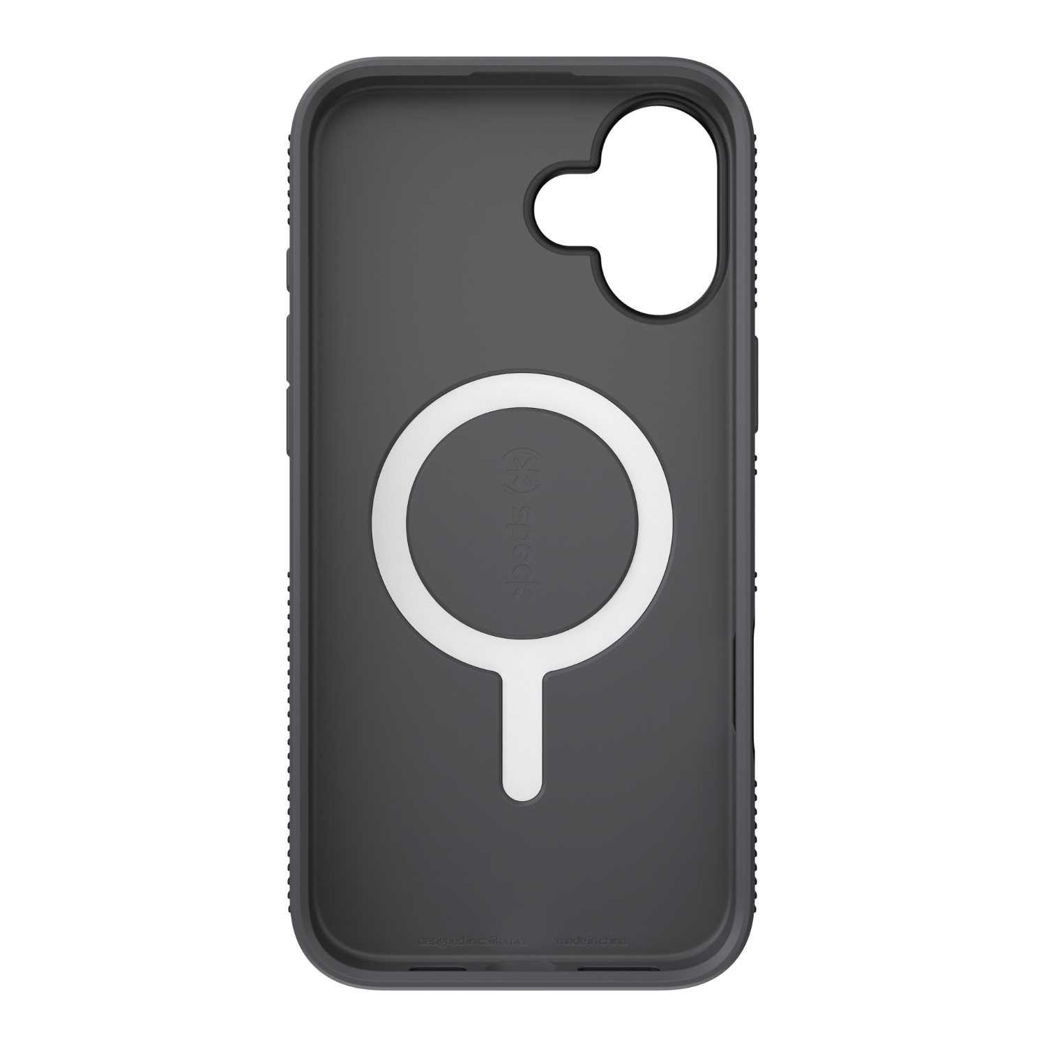 Speck Candyshell Grip MagSafe Case - Apple iPhone 16 Plus - Black & Slate Grey - Image 71