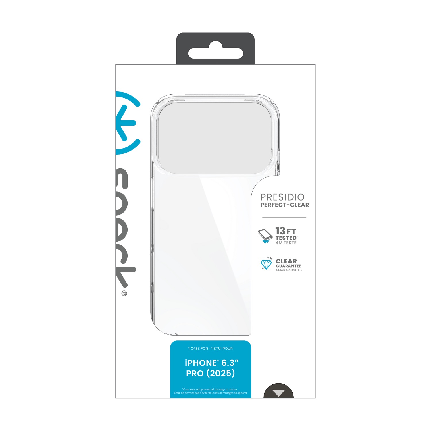 Speck Presidio Perfect Clear Case - Apple iPhone 17 Pro - Clear - Image 77