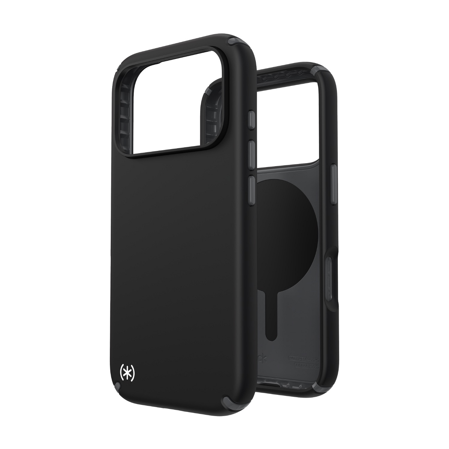 Speck Presidio2 Pro MagSafe Case - Apple iPhone 17 Pro - Black & Slate Grey - Image 69