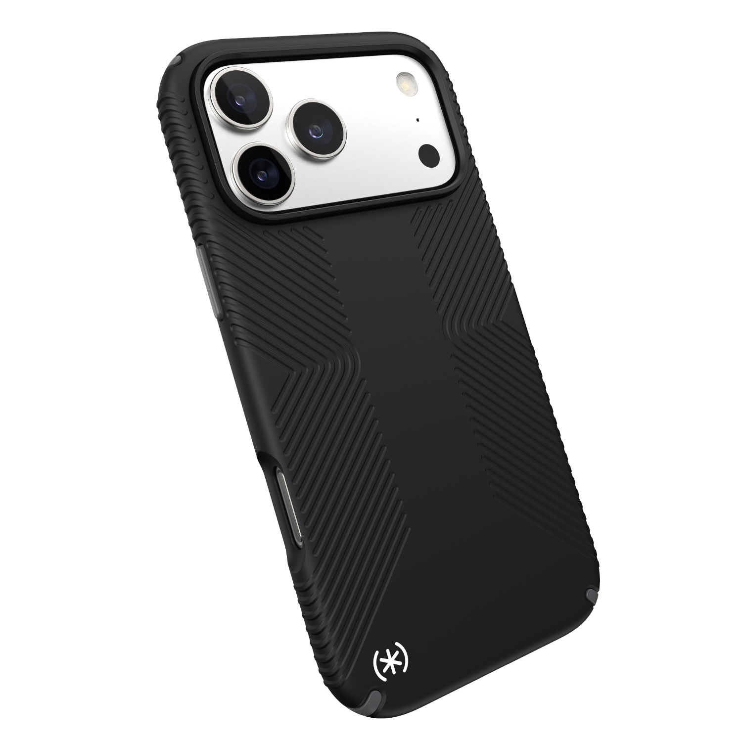 Speck Presidio2 Grip MagSafe Case - Apple iPhone 17 Pro Max - Black & Slate Grey - Image 72