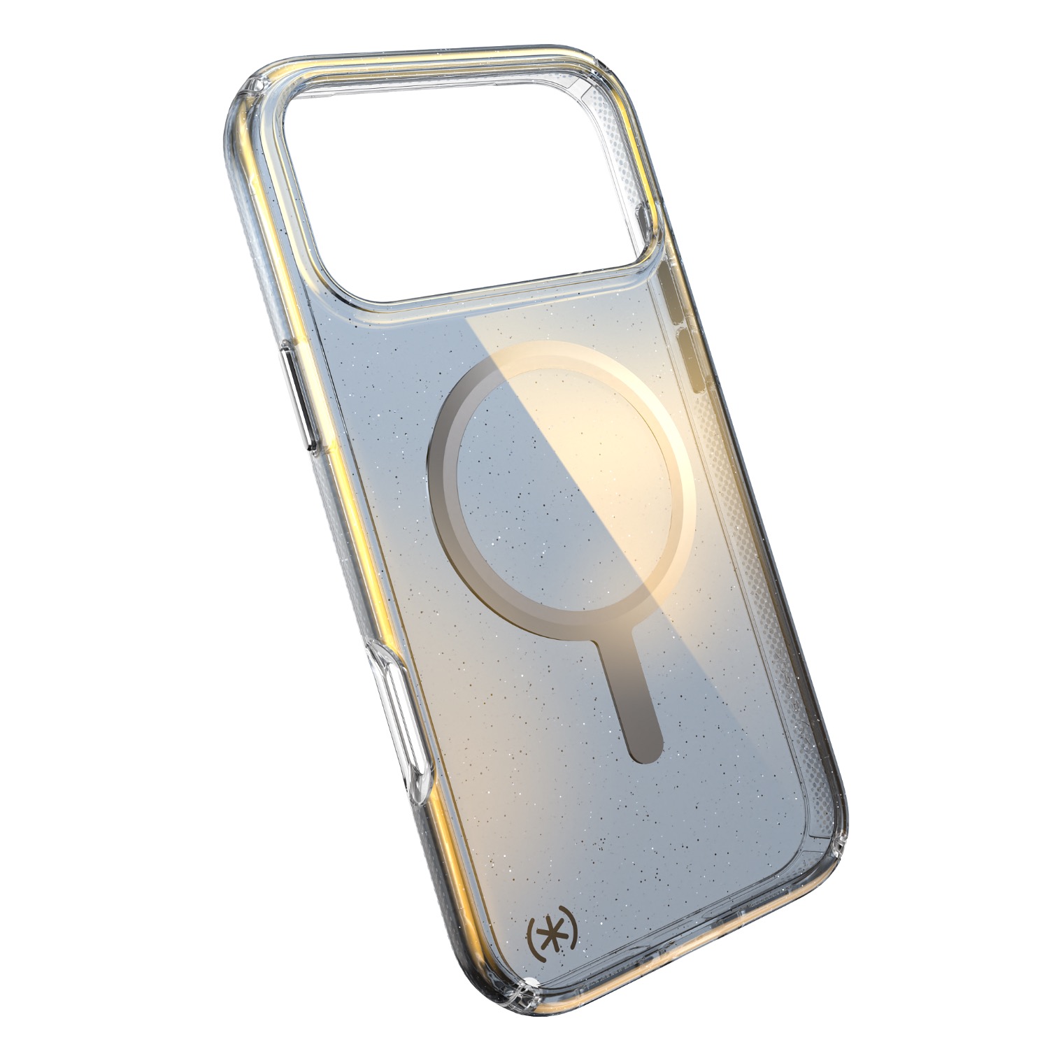 Speck Presidio Lux MagSafe Case - Apple iPhone 17 Pro Max - Silver Glitter - Image 68