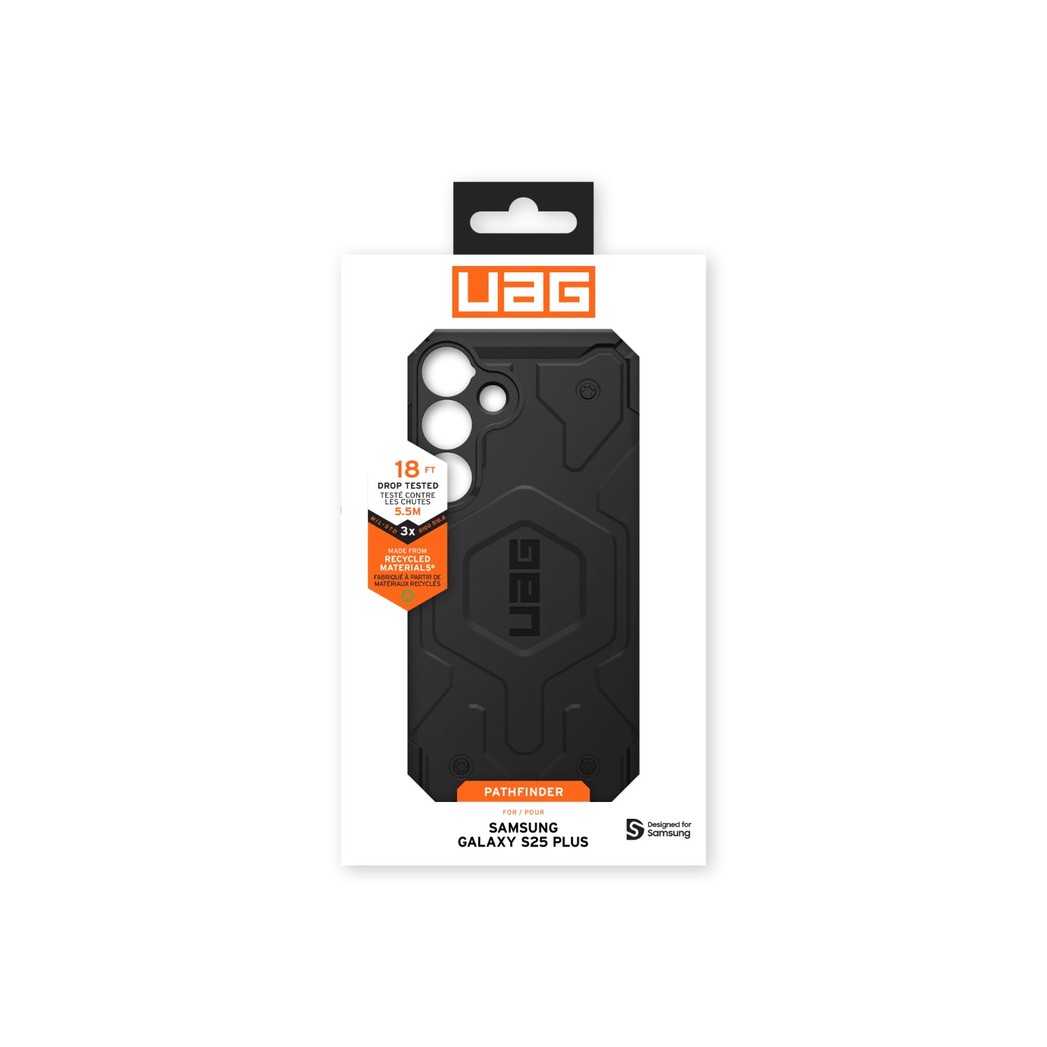 UAG Pathfinder Case - Samsung Galaxy S25+ - Black - Image 153