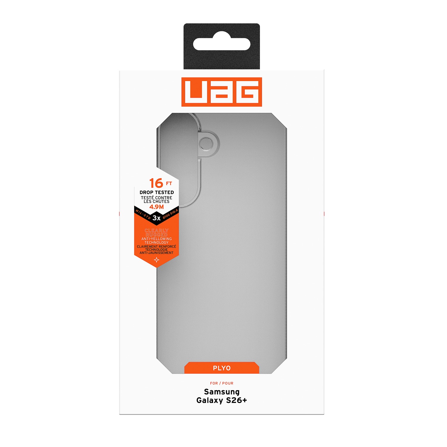 UAG Plyo Case - Samsung Galaxy S26+ - Ice - Image 54