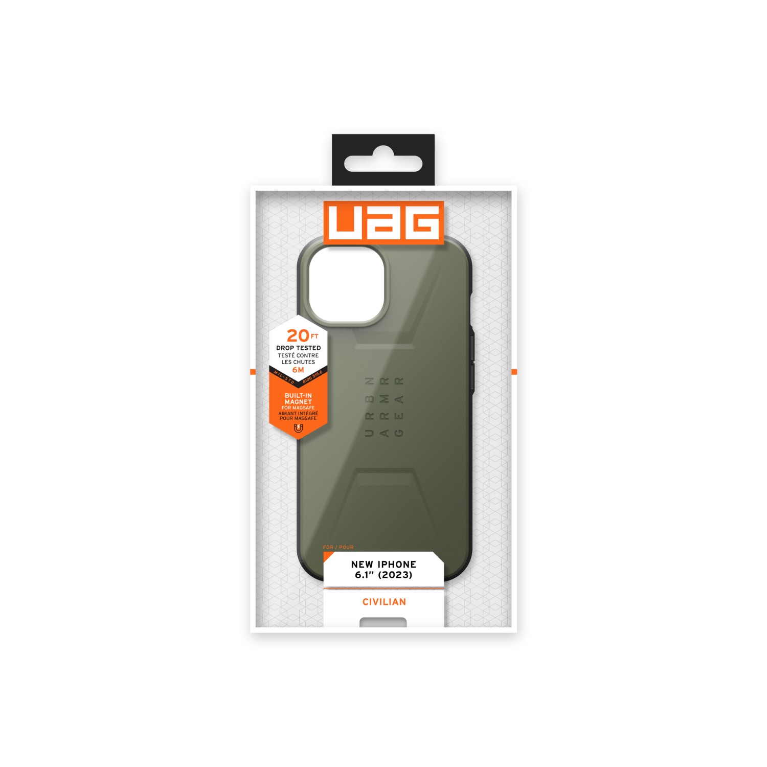 UAG Civilian MagSafe Case - Apple iPhone 15 - Image 28