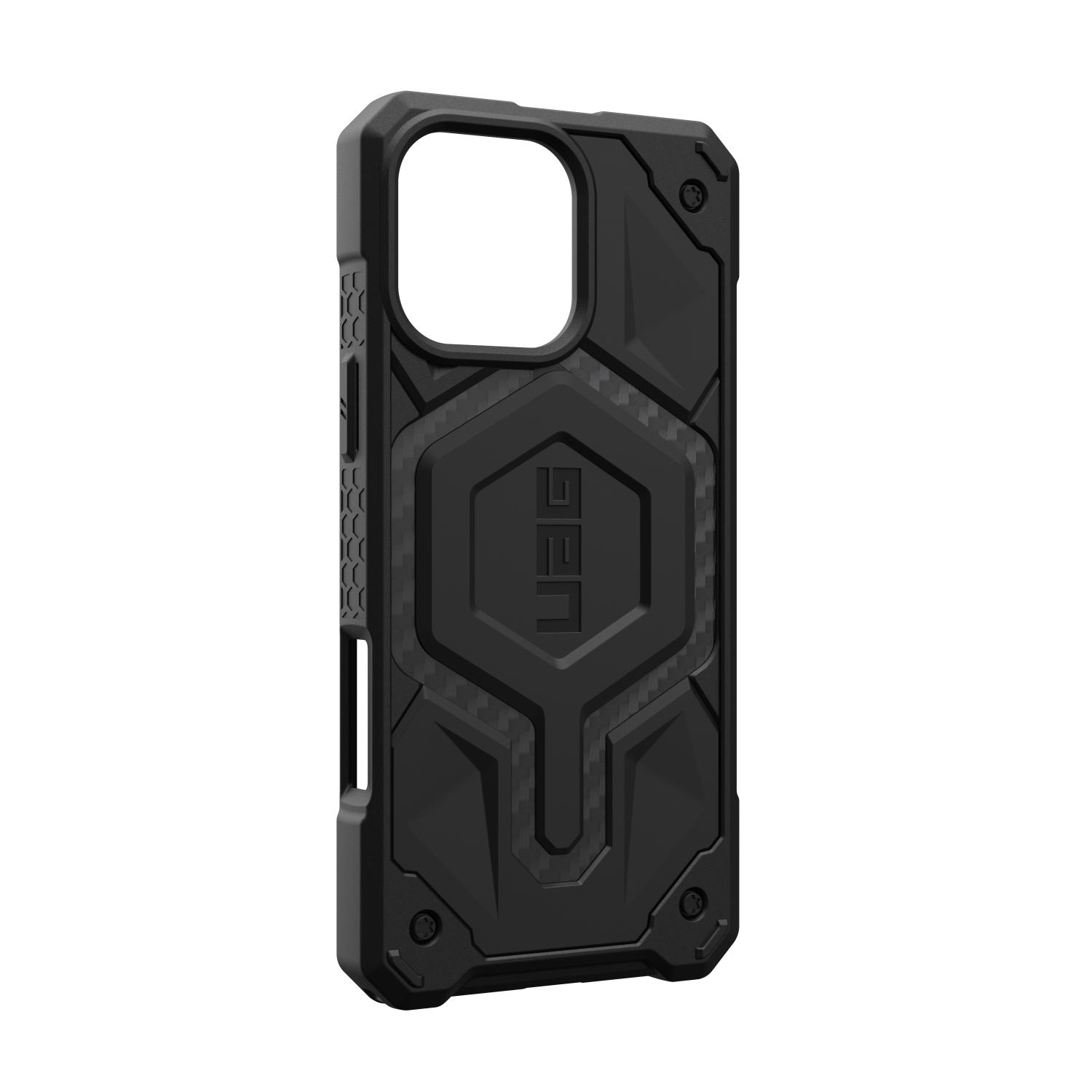 UAG Monarch Case - Apple iPhone 16 Pro Max - Carbon Fibre - Image 41