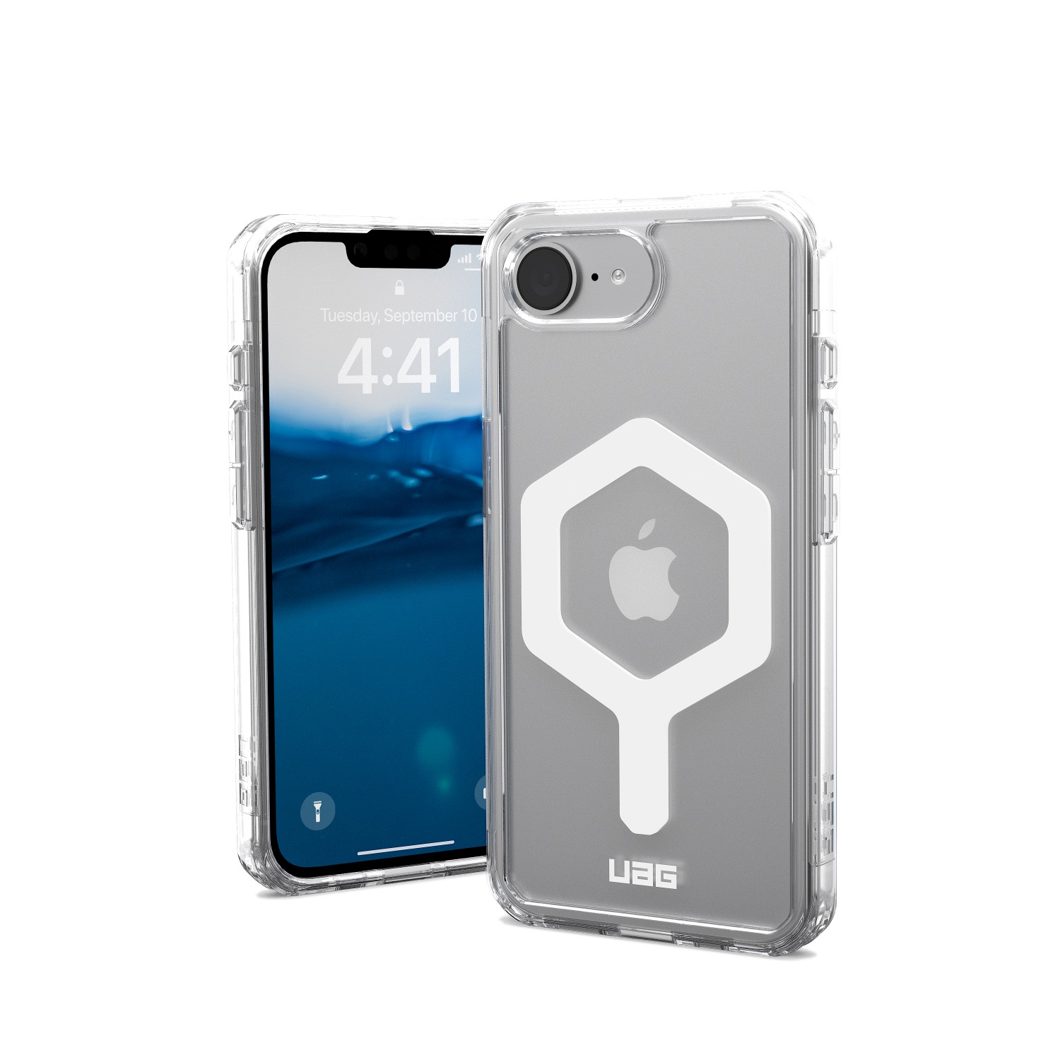 UAG Plyo MagSafe Case - Apple iPhone 16e - Ice - Image 76