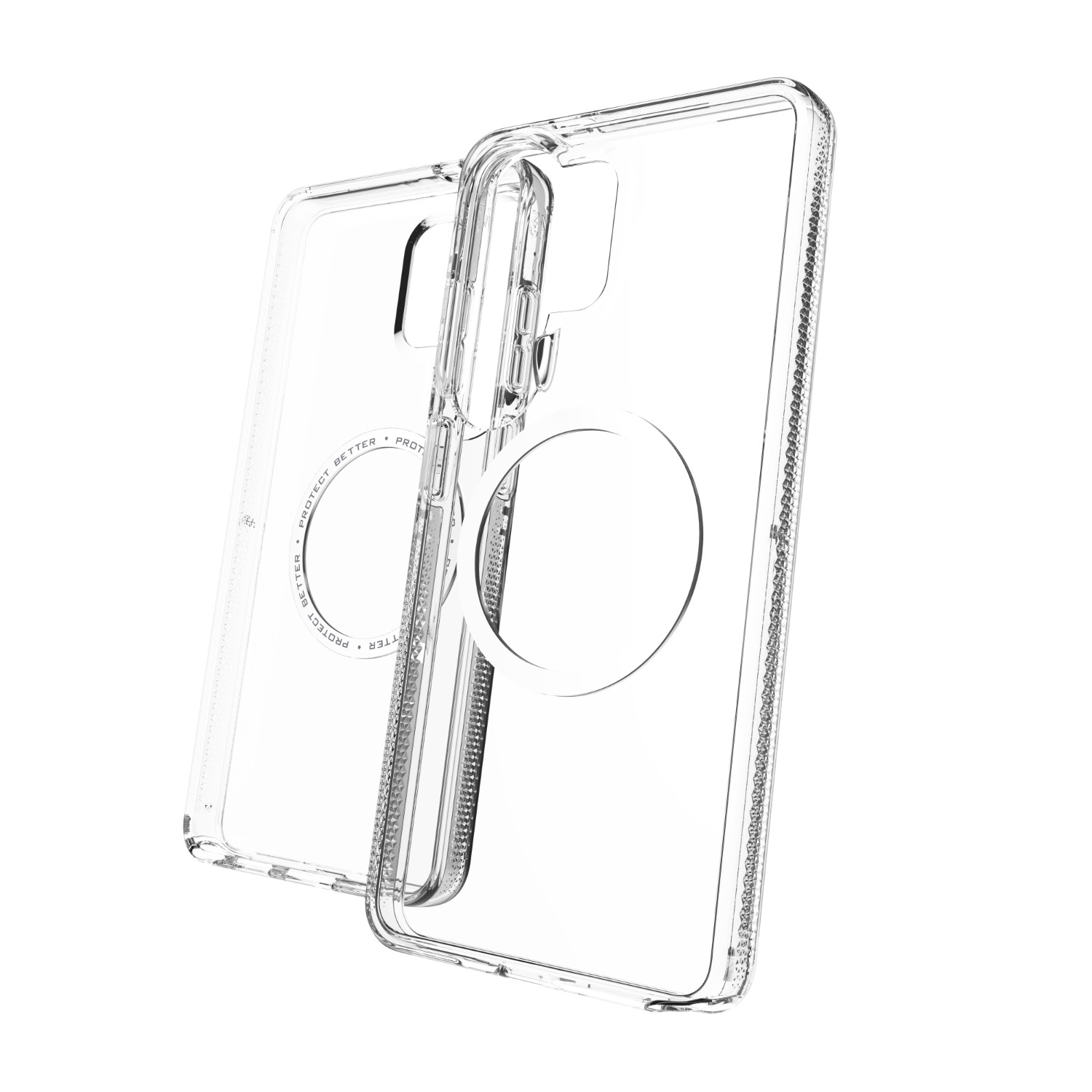Zagg Crystal Palace Snap Magnetic Case - Samsung Galaxy S26 Ultra - Clear - Image 54