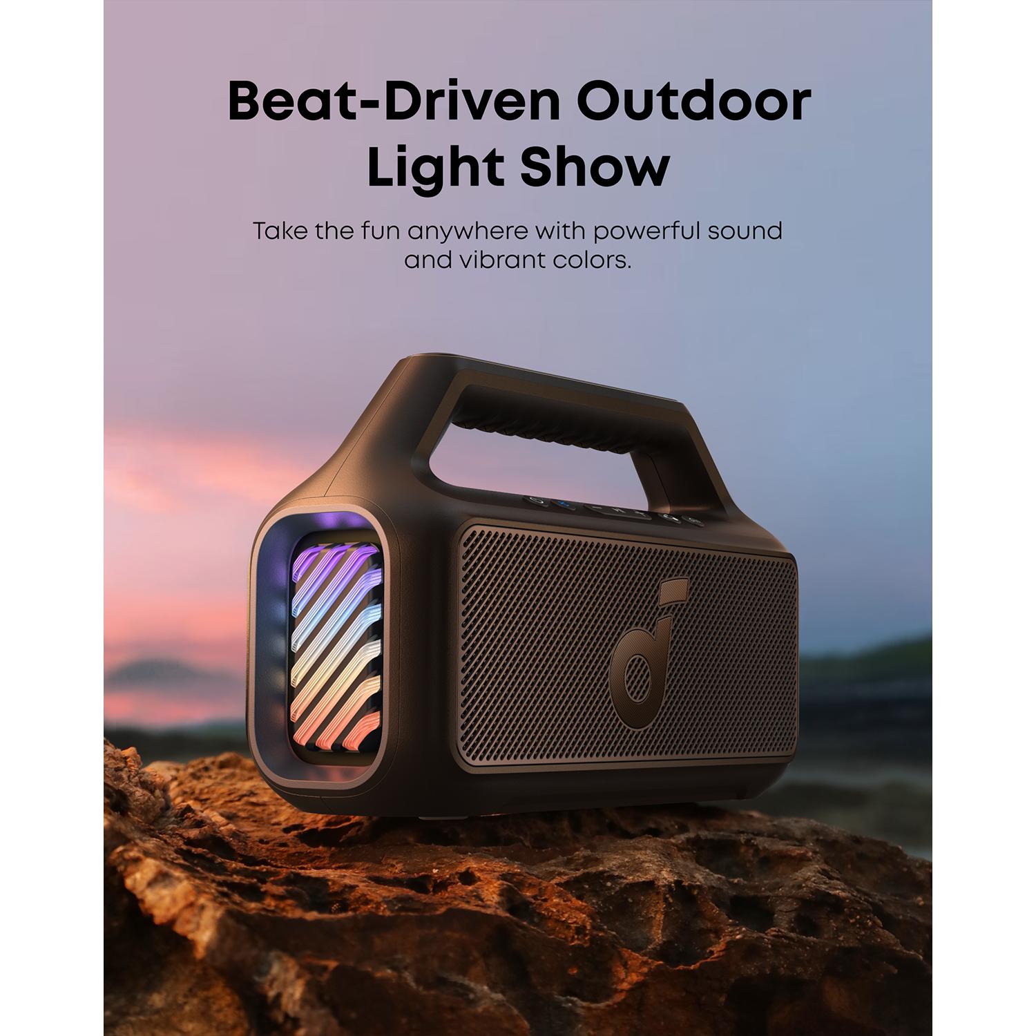 soundcore Boom 2 Bluetooth Speaker - Black - Image 8