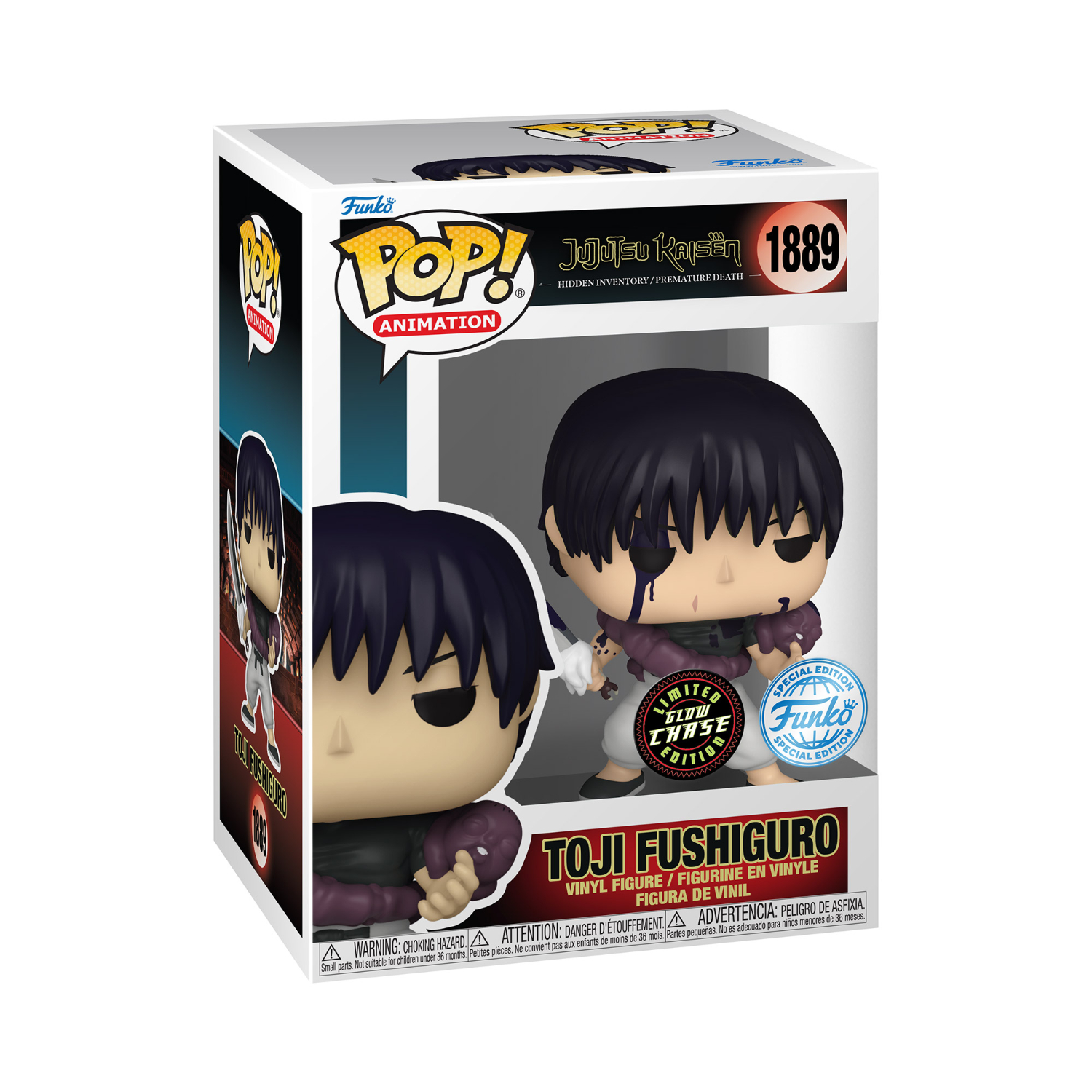 Funko Pop! Animation: Jujutsu Kaisen - Toji Fushiguro With Split Soul Katana - Image 30
