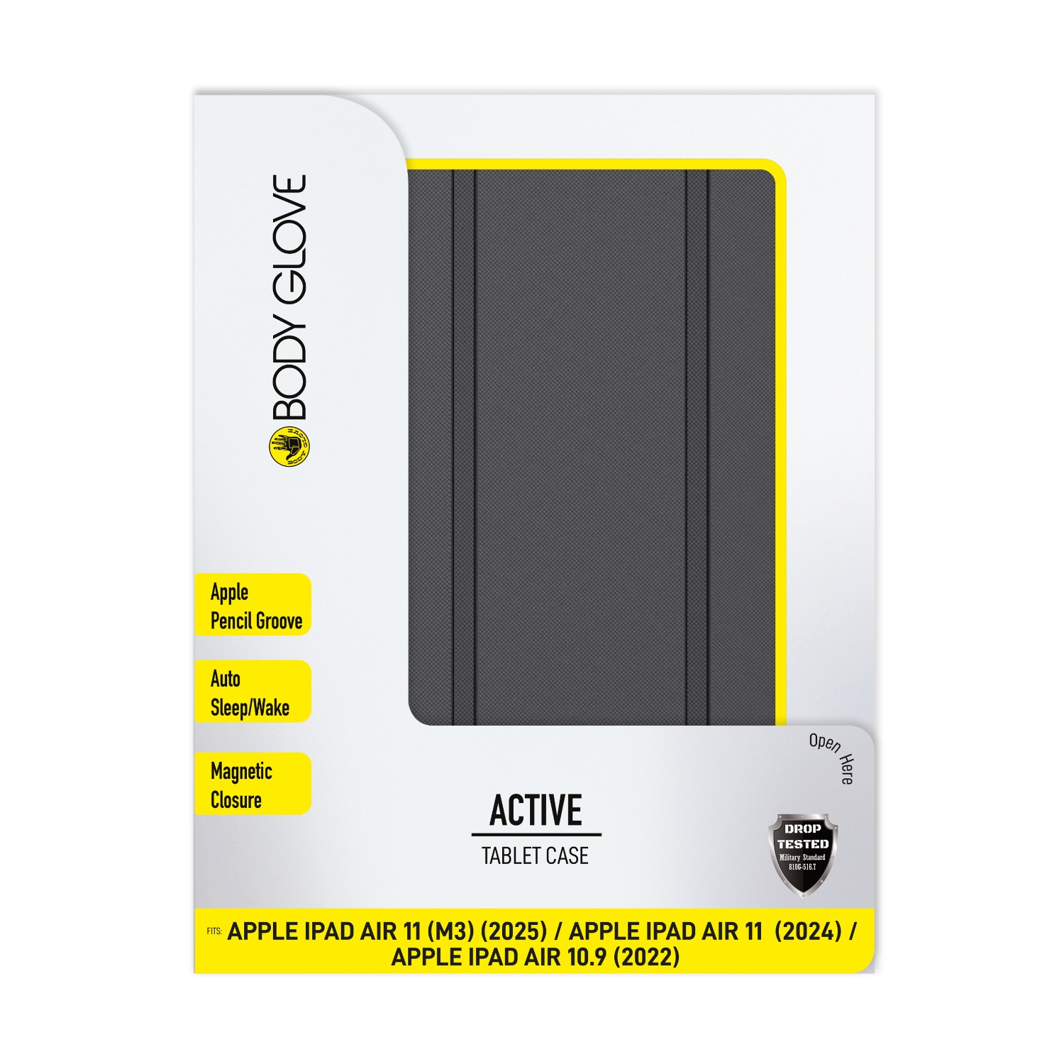 Body Glove Active Case - Apple iPad Air 11 (2025-2024) - Black - Image 114