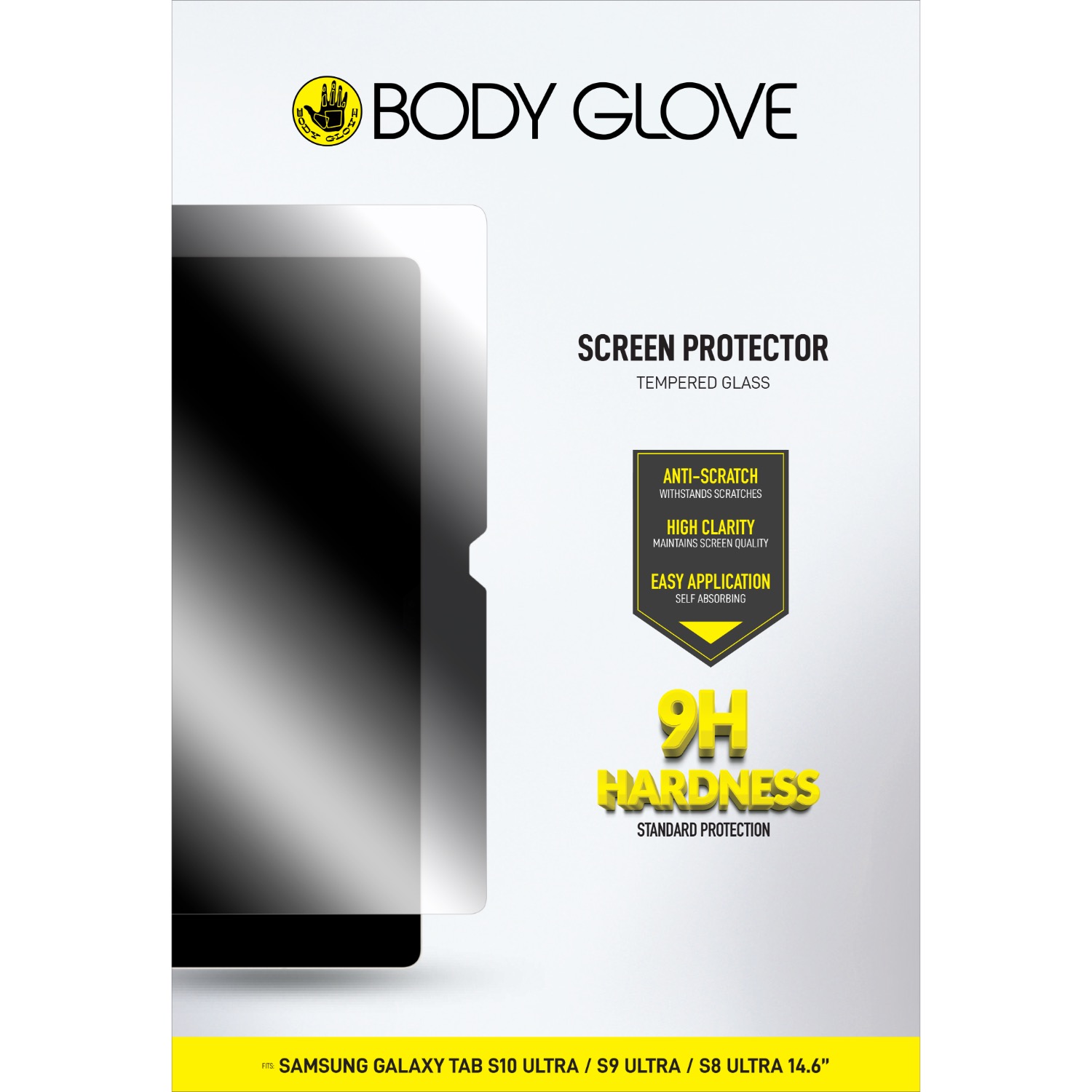 Body Glove Tempered Glass Screen Protector - Samsung Galaxy Tab S11 Ultra / Tab S9 Ultra / Tab S8 Ultra - Image 34