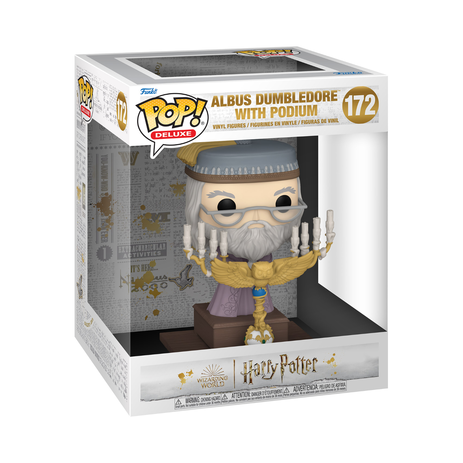 Funko Pop! Deluxe: Harry Potter and the Prisoner of Azkaban - Albus Dumbledore With Podium - Image 31