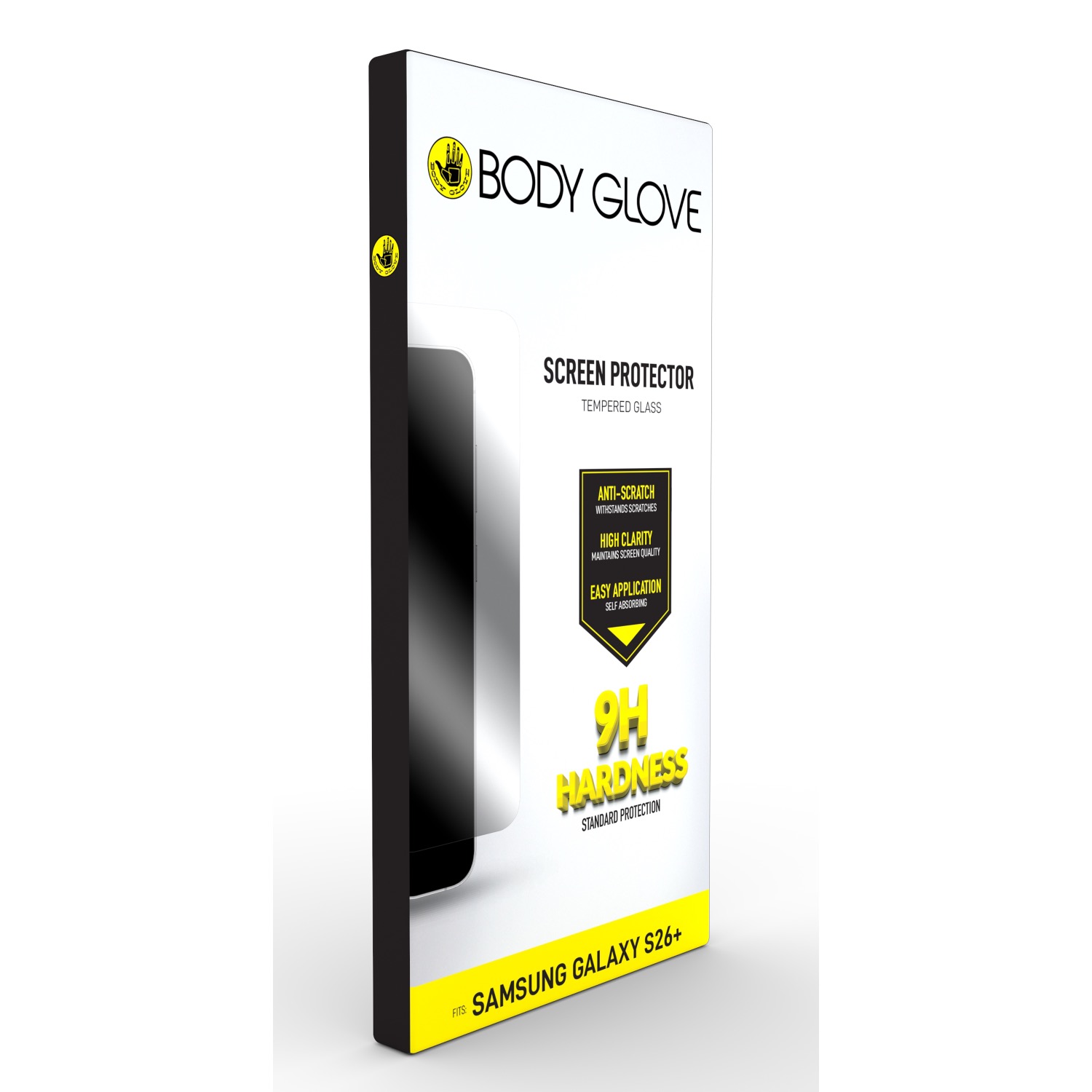 Body Glove Tempered Glass Screen Protector - Samsung Galaxy S26+ - Clear - Image 20