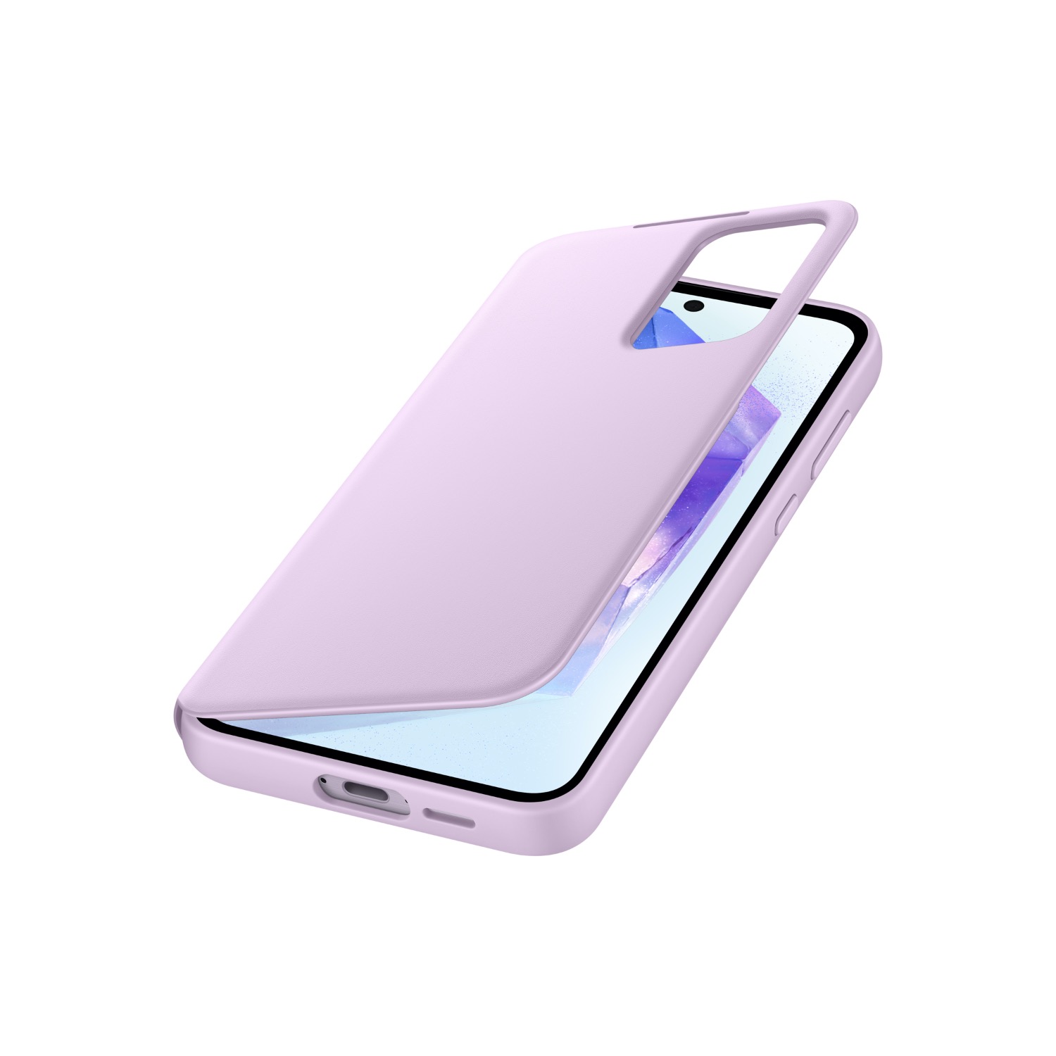 Samsung Smart View Wallet Cover - Samsung Galaxy A55 5G - Lavender - Image 33