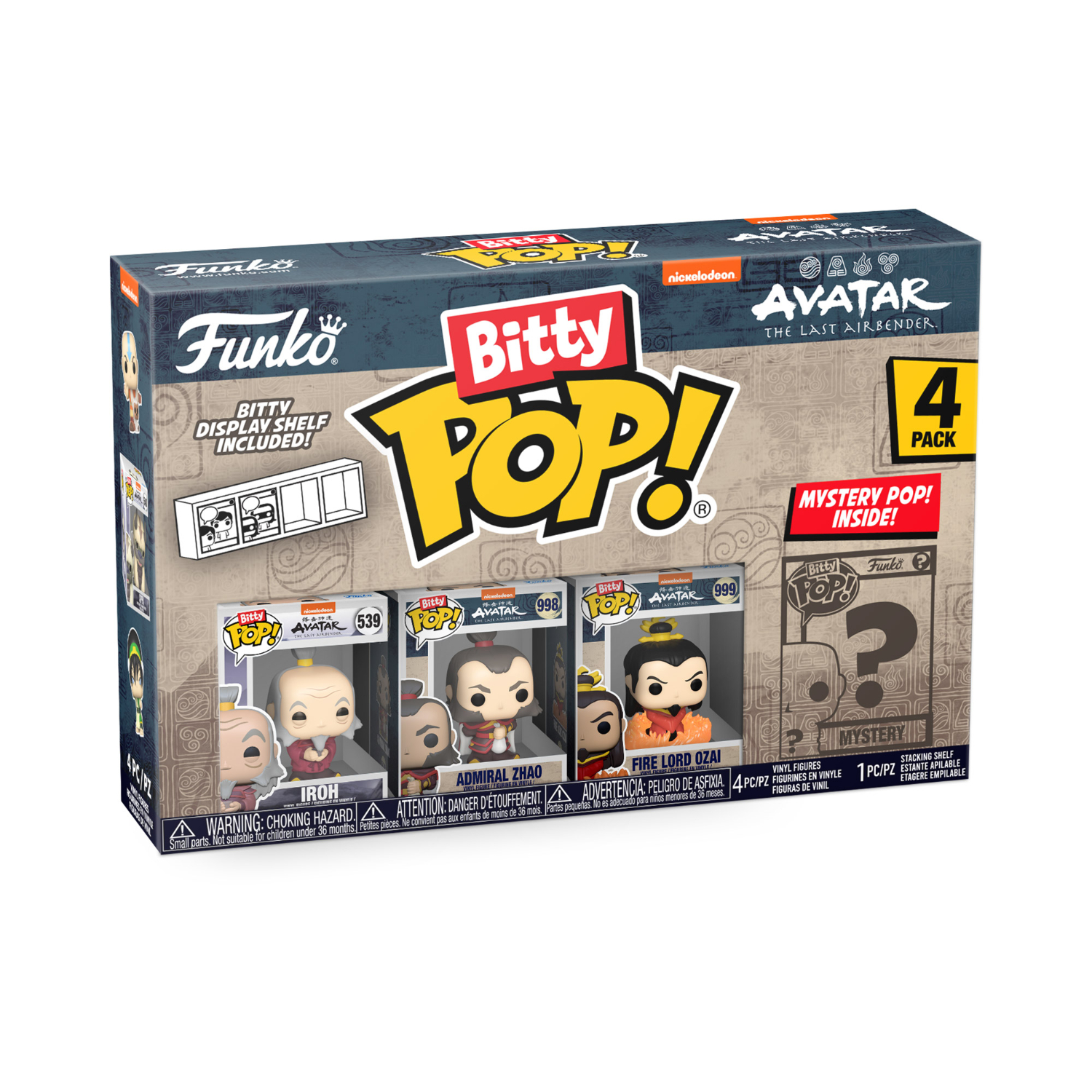 Funko Bitty Pop!: Avatar The Last Airbender - Series 3 4 Pack - Image 97