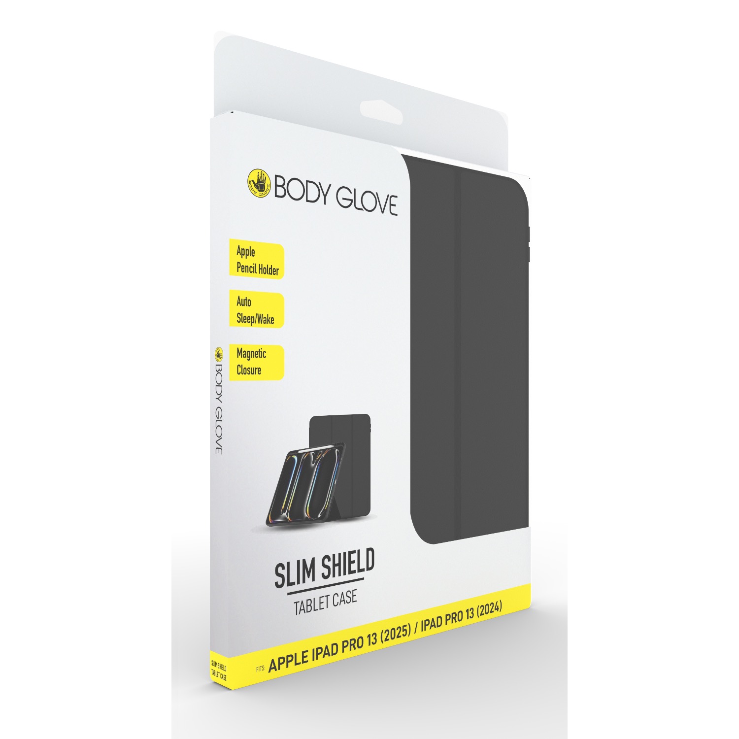 Body Glove Slim Shield Tablet Case - Apple iPad Pro 13 (2024) - Black - Image 90