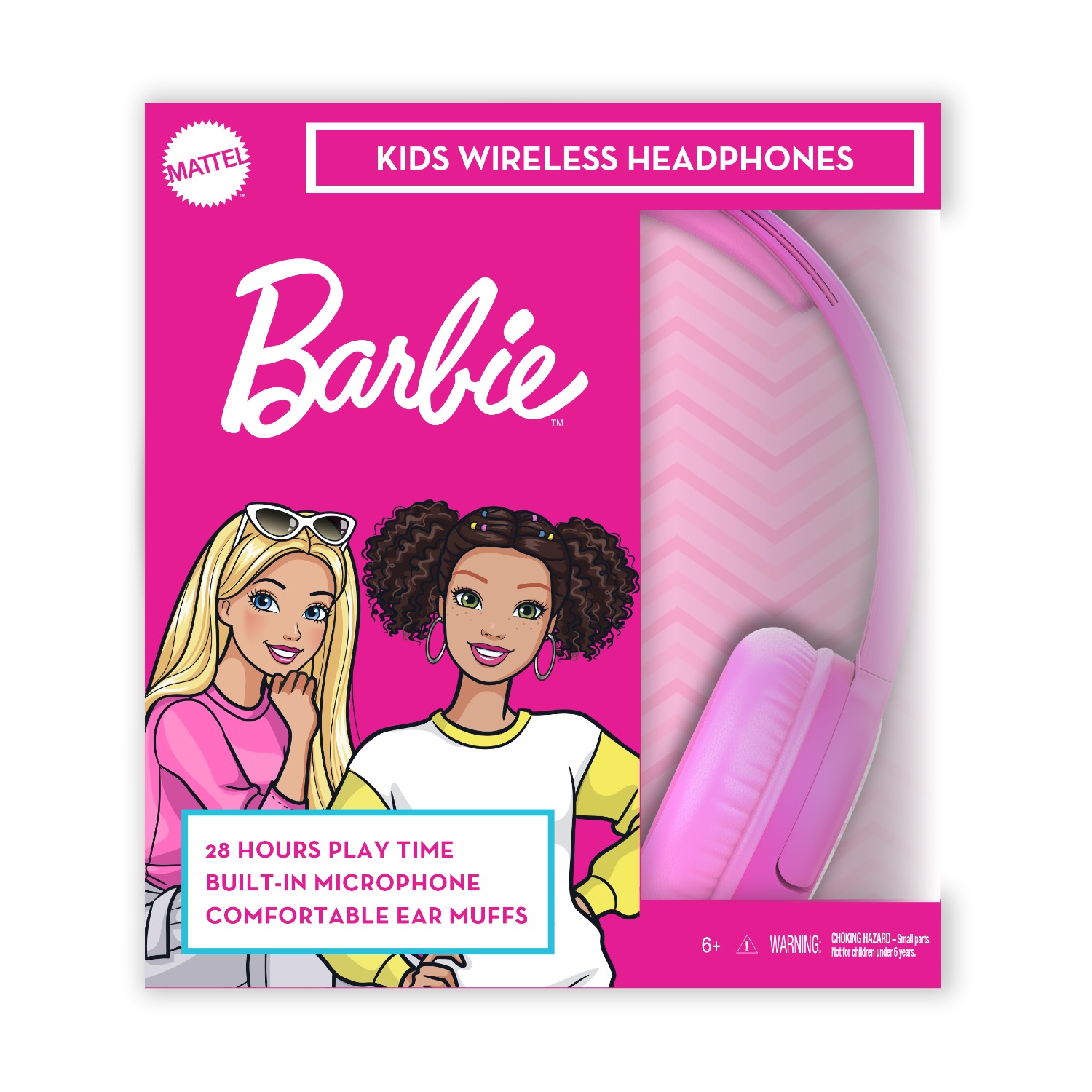 Barbie Kids Wireless Headphones - Pink - Image 60