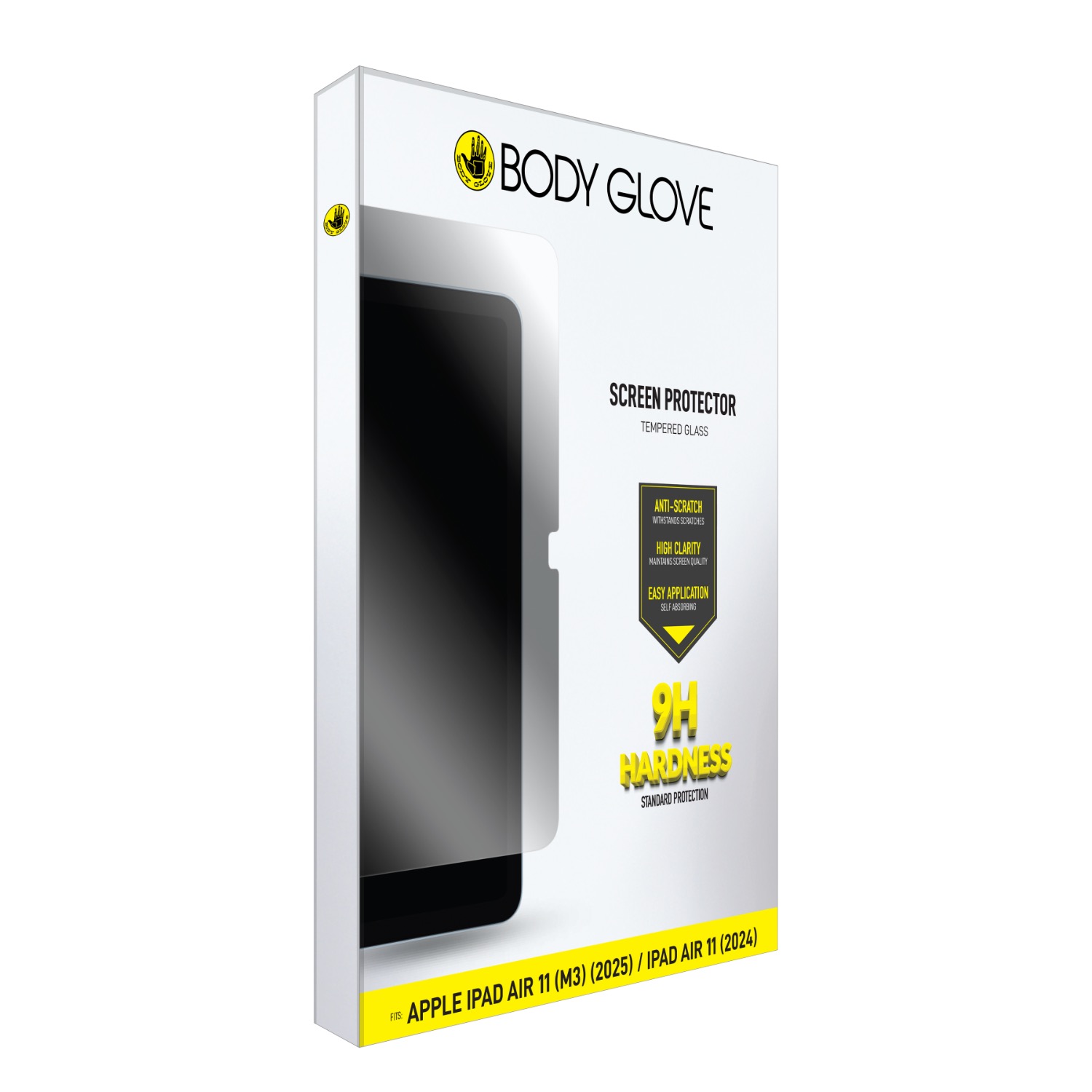 Body Glove Tempered Glass Screen Protector - Apple iPad Air 11 (2025/2024) - Clear - Image 53