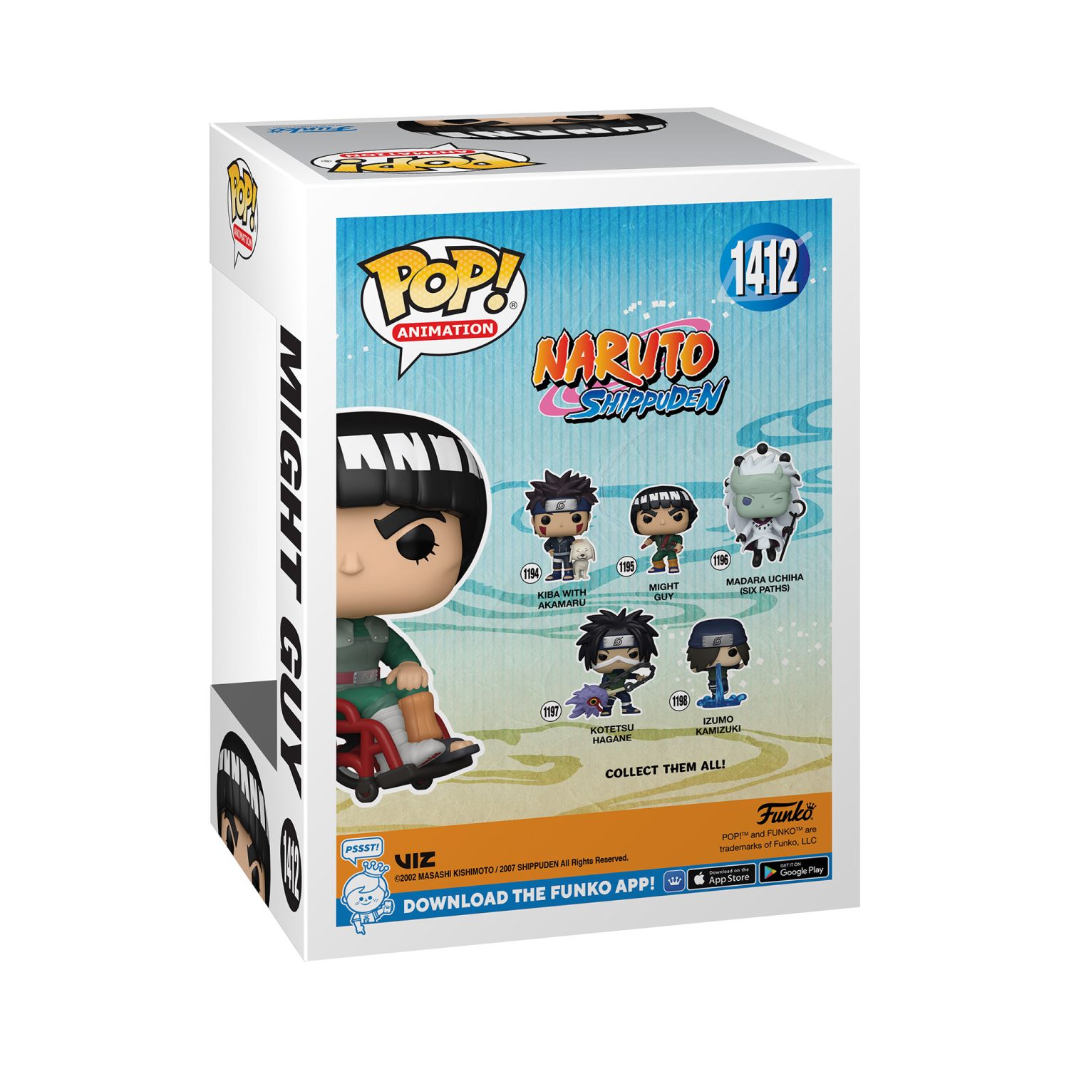 Funko Pop! Animation: Naruto Shippuden - Might Guy In Wheelchair(Special Edition) - Image 30