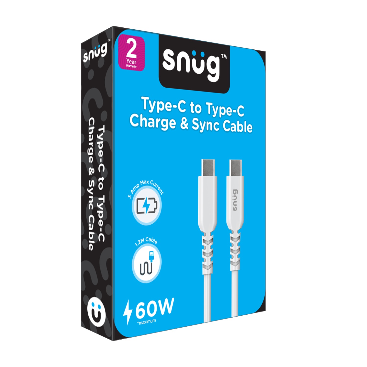 Snug Type-C To Type-C Cable 60W - 1.2 Meter - Image 17