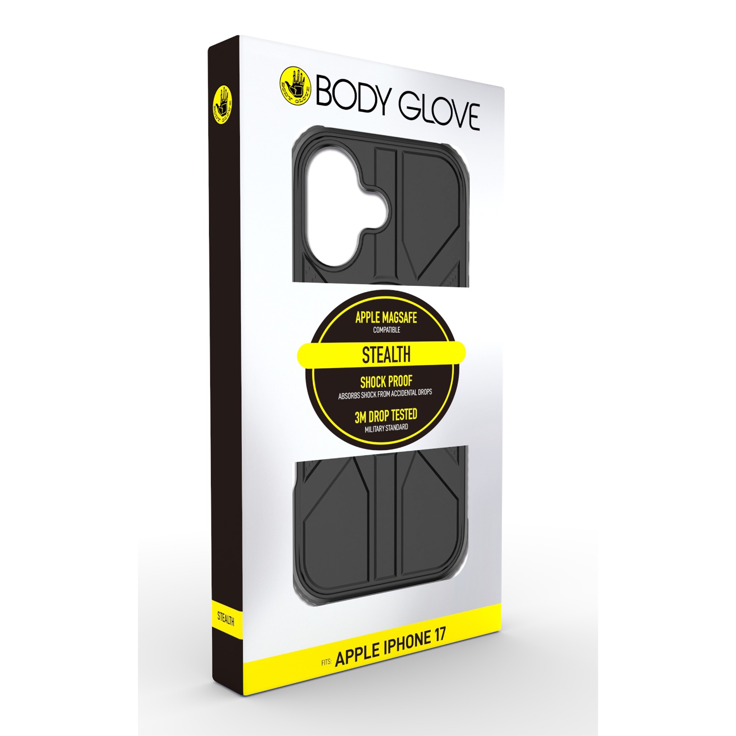 Body Glove Stealth Magnetic Case - Apple iPhone 17 - Black - Image 160