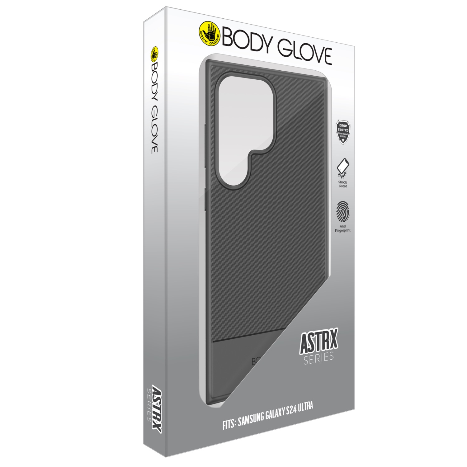 Body Glove Astrx Case - Samsung Galaxy S24 Ultra - Black - Image 69
