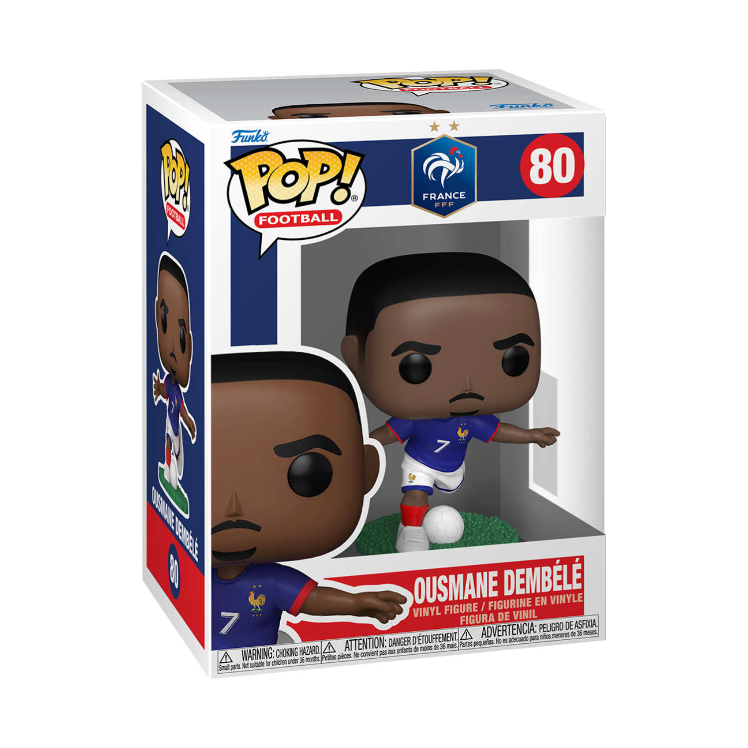 Funko Pop! Football: France FFF - Ousmane Dembélé - Image 3