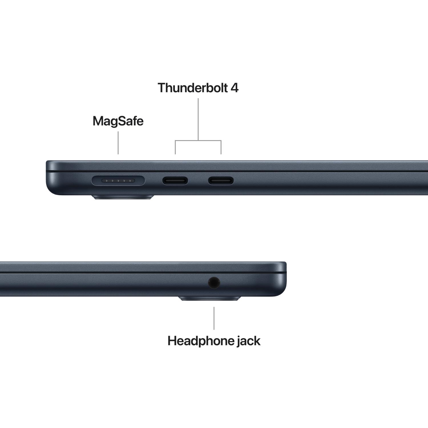 13-inch MacBook Air Apple M4 chip with 10-core CPU and 8-core GPU, 16GB, 256GB SSD - Midnight - Image 29