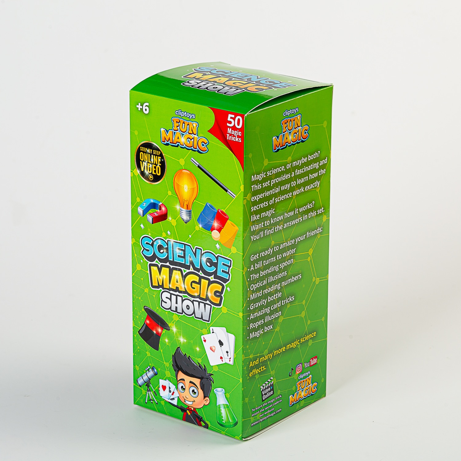Cliptoys Magic - Science Magic Show - Green - Image 23